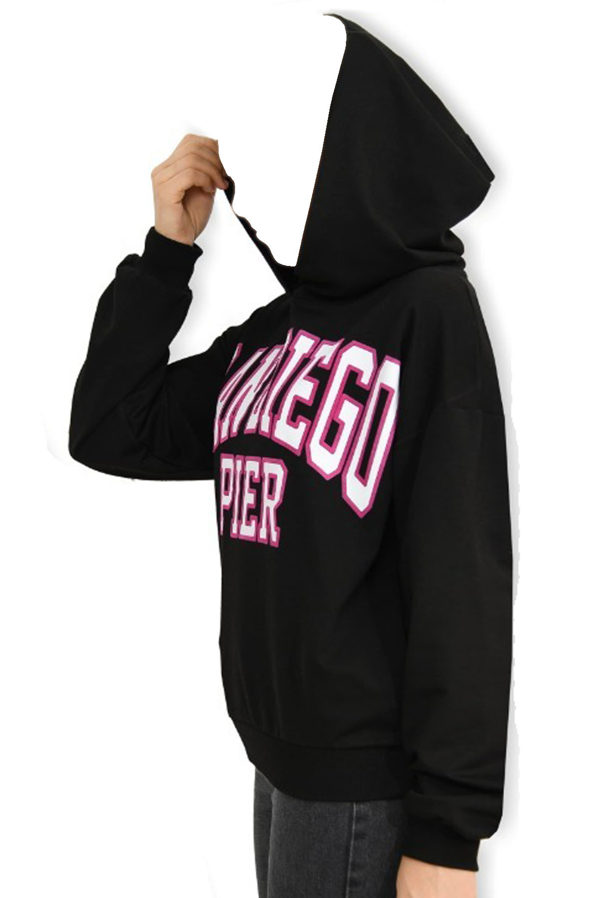 Dijitex Kapşonlu Kız Çocuk Sweatshirt fotoğrafı 2 (önizleme)