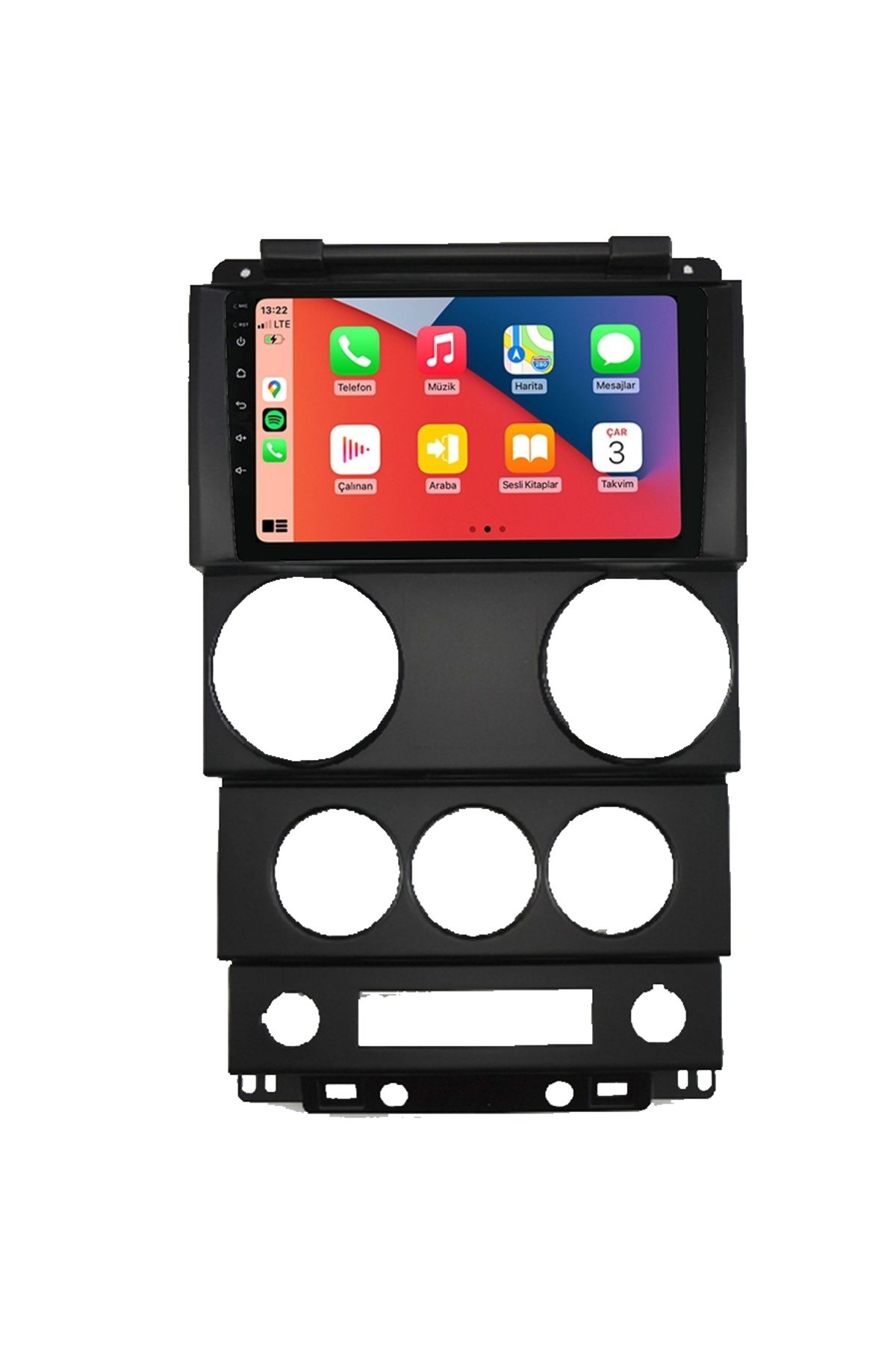 maitech MAİTECH B17045 6 GB Ram 64 GB Hafıza Jeep Wrangler Rubicon 2007-2010 uyumlu Multimedya Teyp