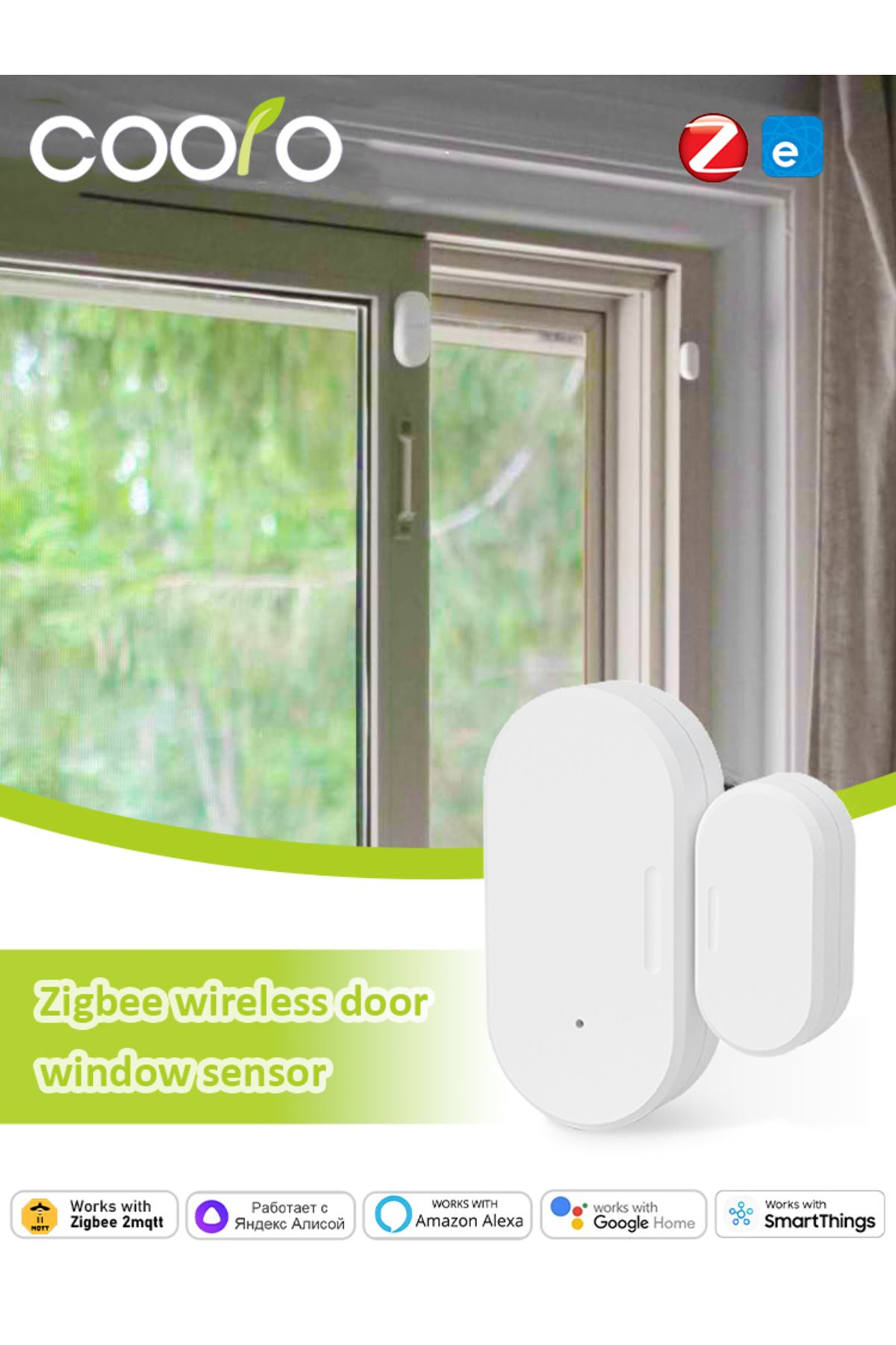 Choice-Ewelink Zigbee Door Sensor Wireless Magnetic Window Open Closed Alarm Detector Works With Zigbee2... 7