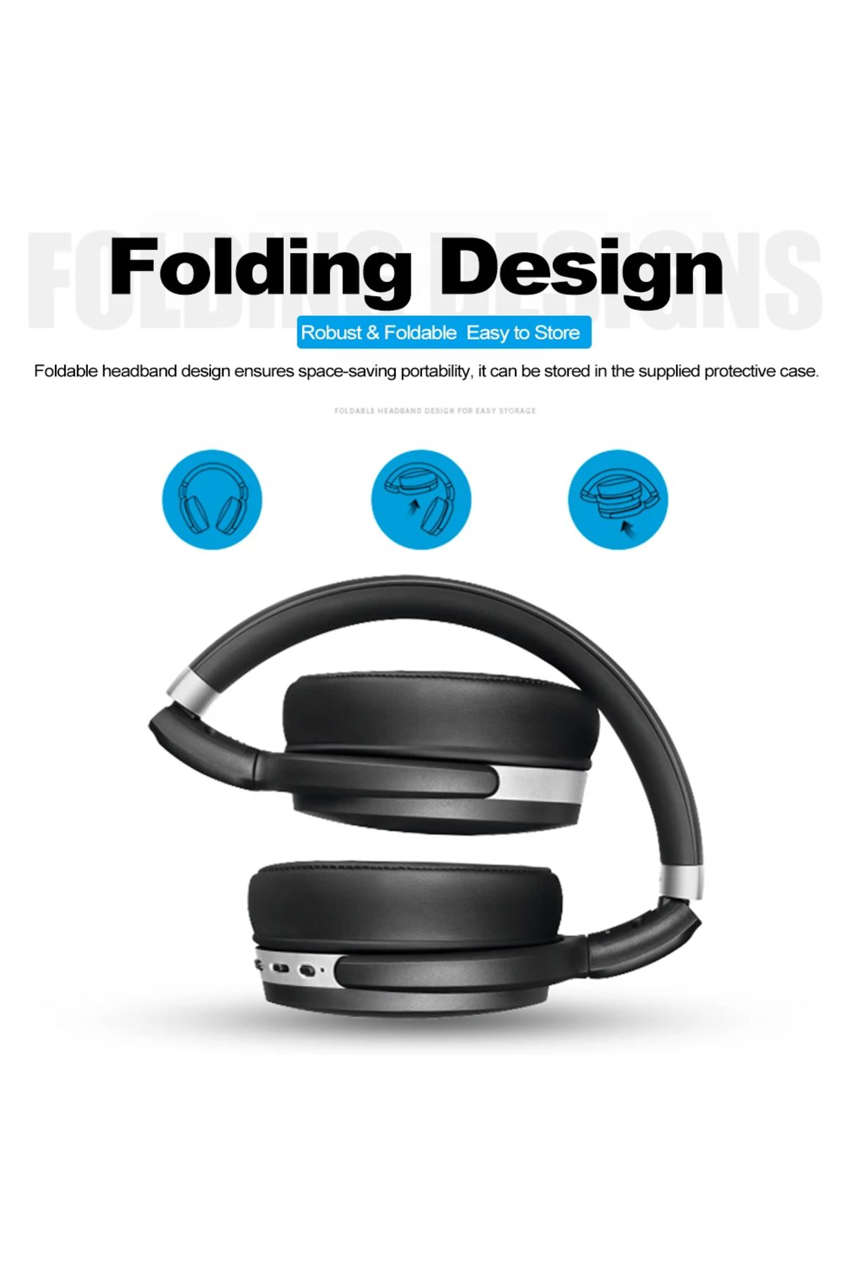 Choice-Sennheiser HD 4.40BT Wireless Bluetooth Headphones Over-ear Hi-Fi Headset Noise Cancelling Headph... 3