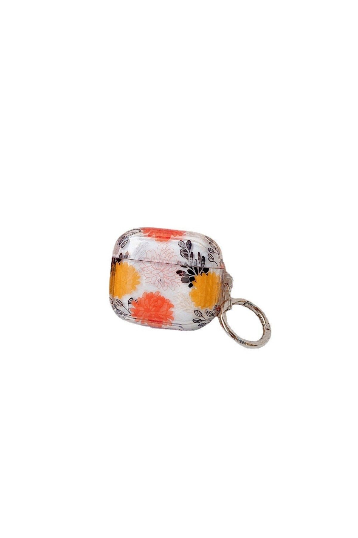 Choice-INS Korean Cute Orange Flowers Headset Case For Airpods 1 2 3 Headphone Cover Bracelet For Airpod... 8
