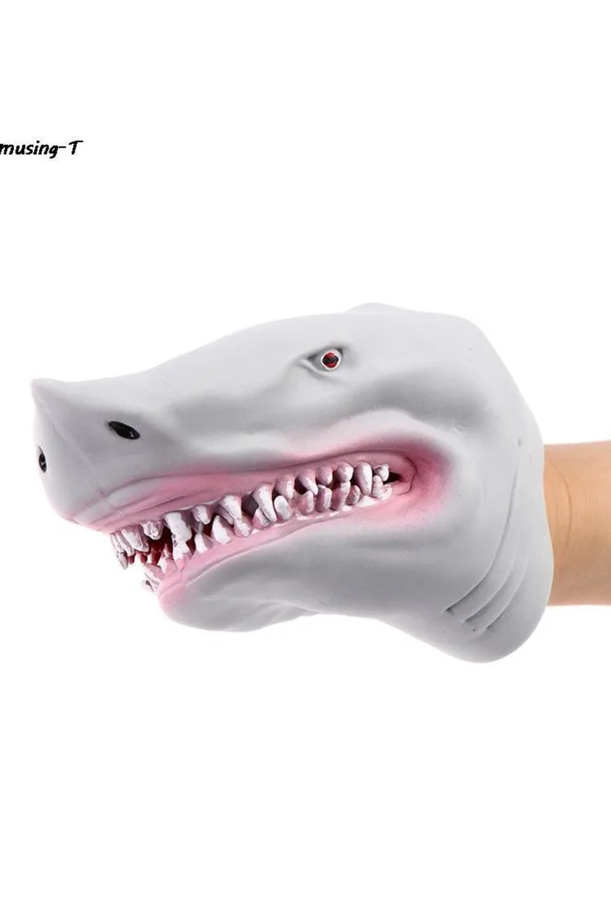 ZTOYL-Shark Arm Glove Hand Puppet Toy Soft Rubber Shark Glove Interactive Toy 8