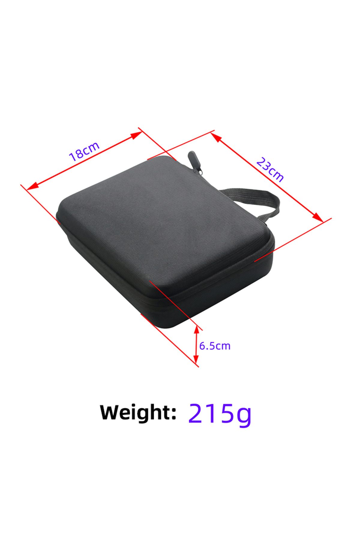 EXSKOF-For GoPro Large Carry Case Storage Bag Travel Bag For GoPro Hero 13 12 11 10 9 8 Insta360 X5 X4 X... 7