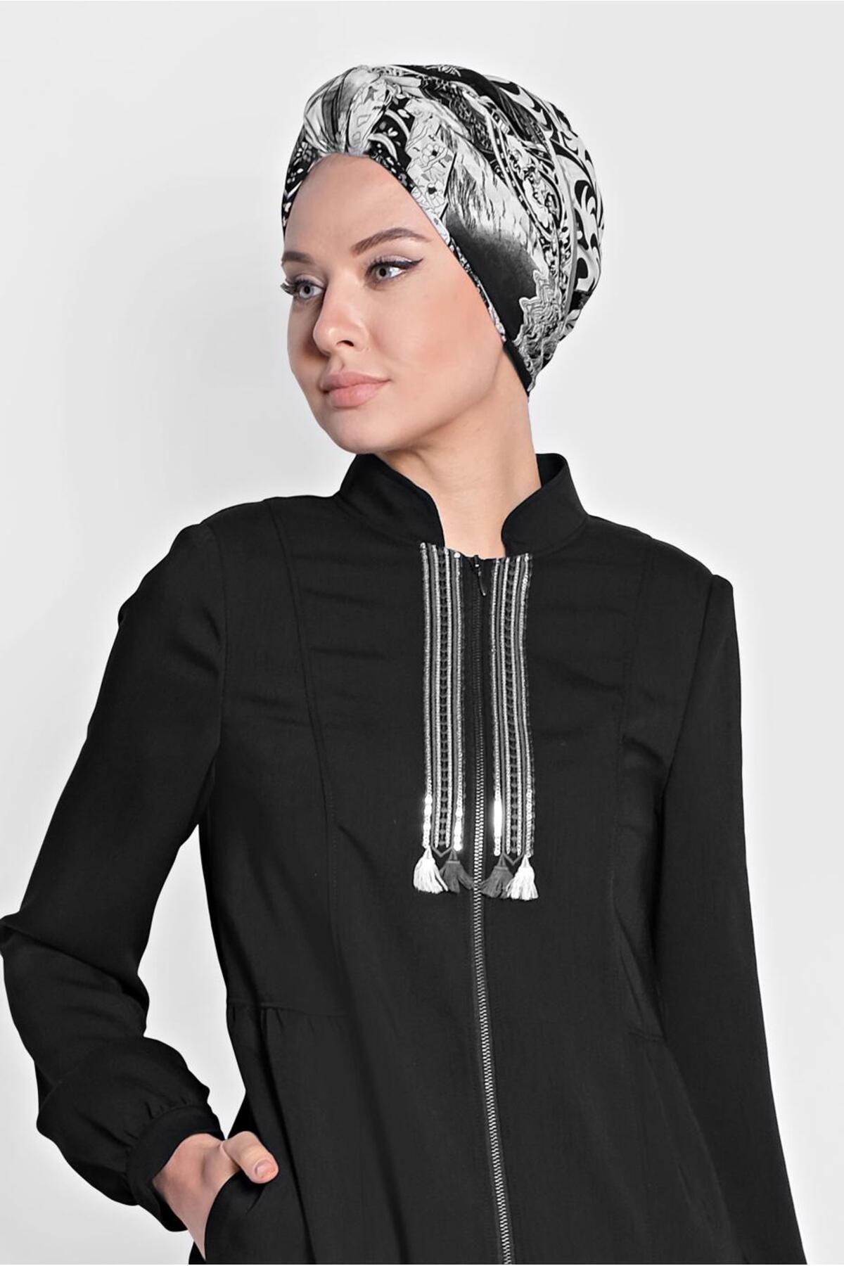 زیپ یقه MAJOR ABAYA 8321 Alvina