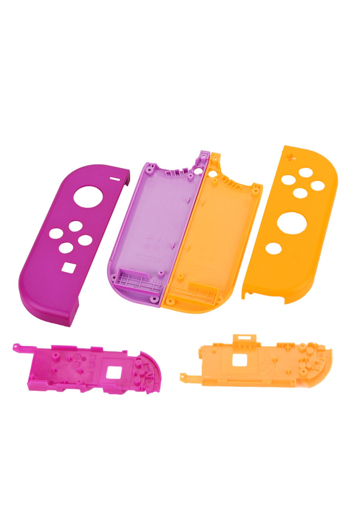 ONETOMAX-1 Pair Games Joystick Cover for Nitendo Switch Case Joy Con Controller Housing Shell for Nintendo... 2