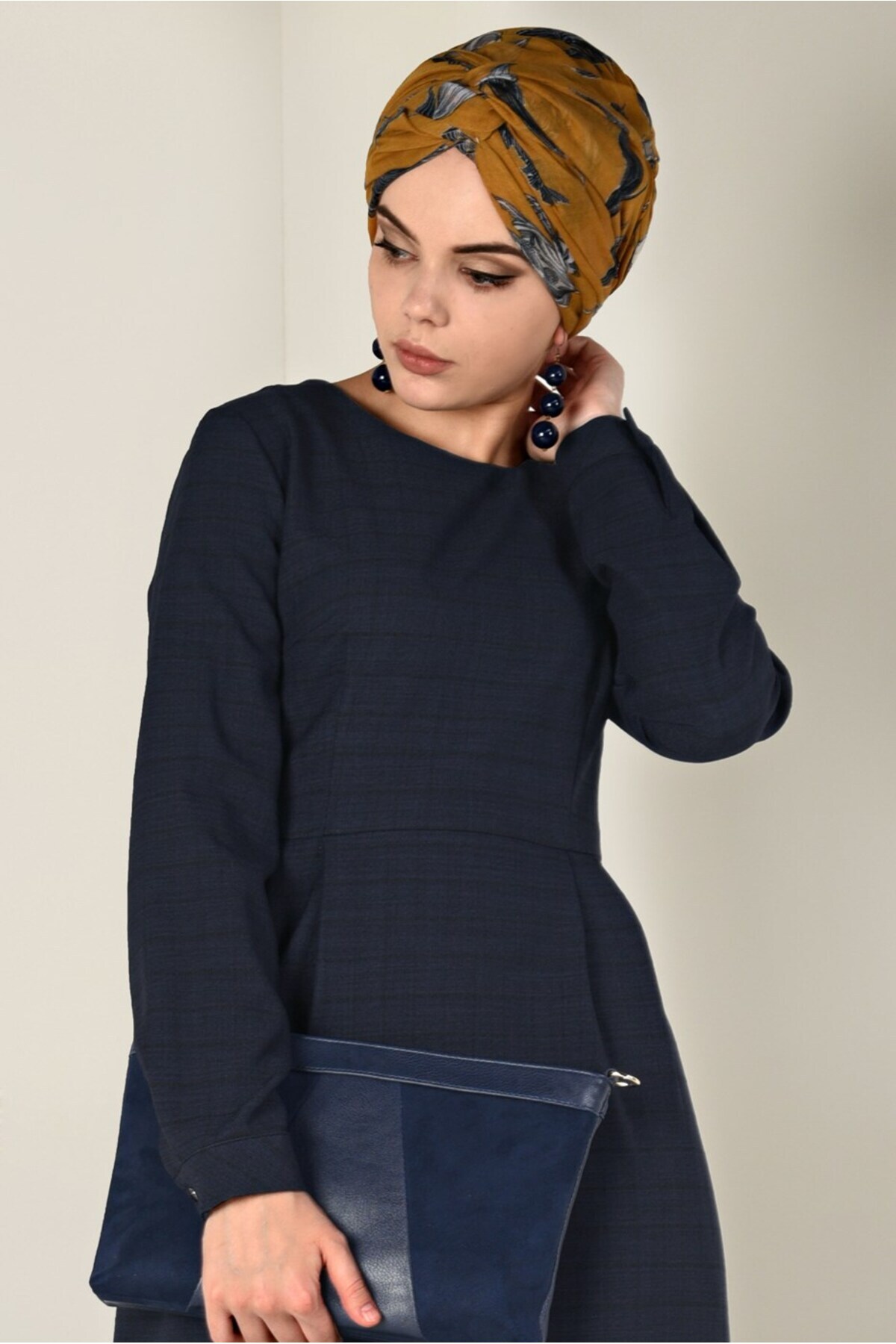 آلوینا پیراهن جیبدار طرحدار مربعی ۴۸۳۲ آلوینا پیراهن جیبدار طرحدار مربعی ۴۸۳۲