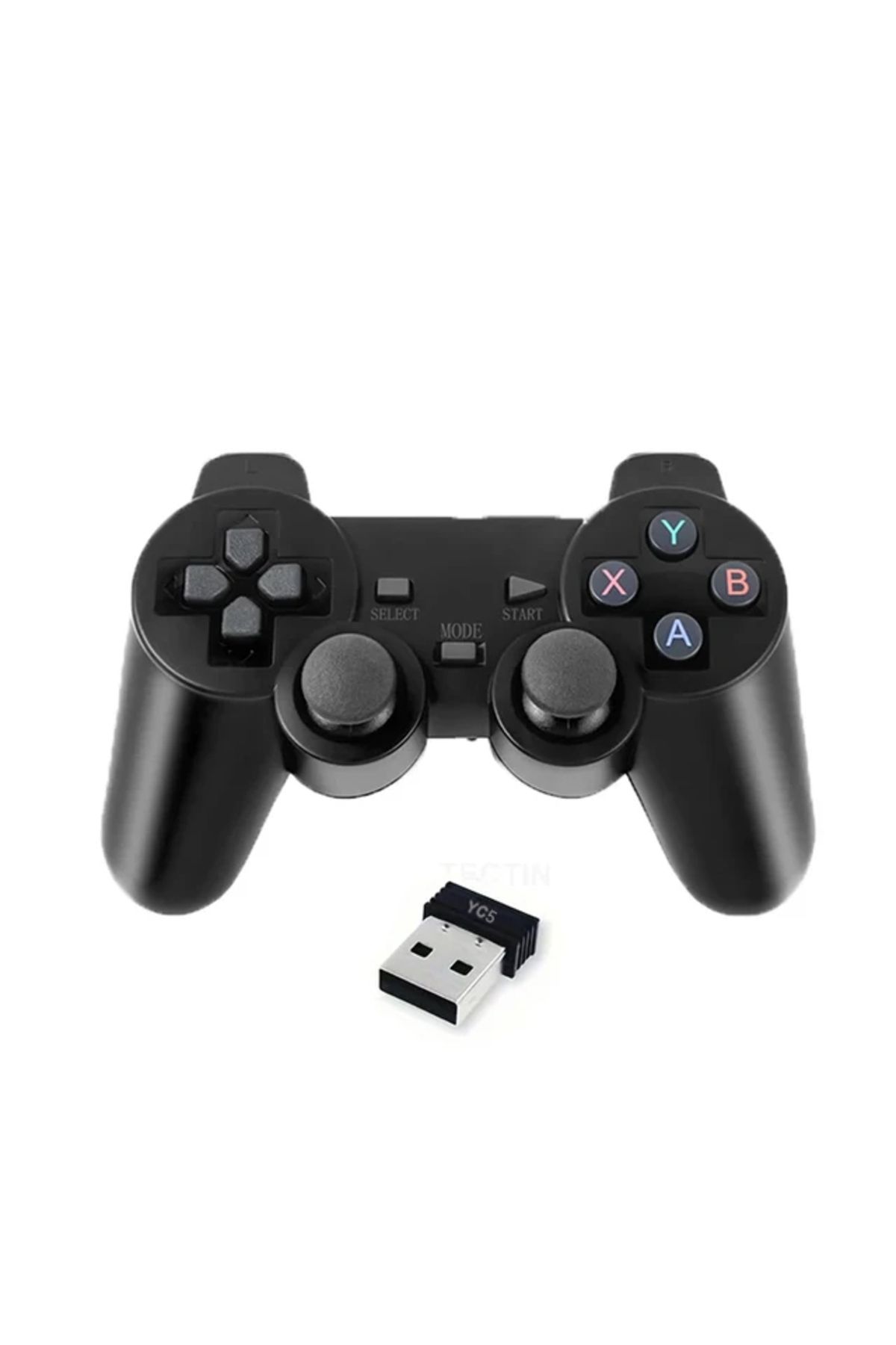 TECTINTER-1pc 2 Pcs 2.4ghz Wireless Gamepad No Delay Game Controller Usb Joystick For Pc Android Tv Controle F 1