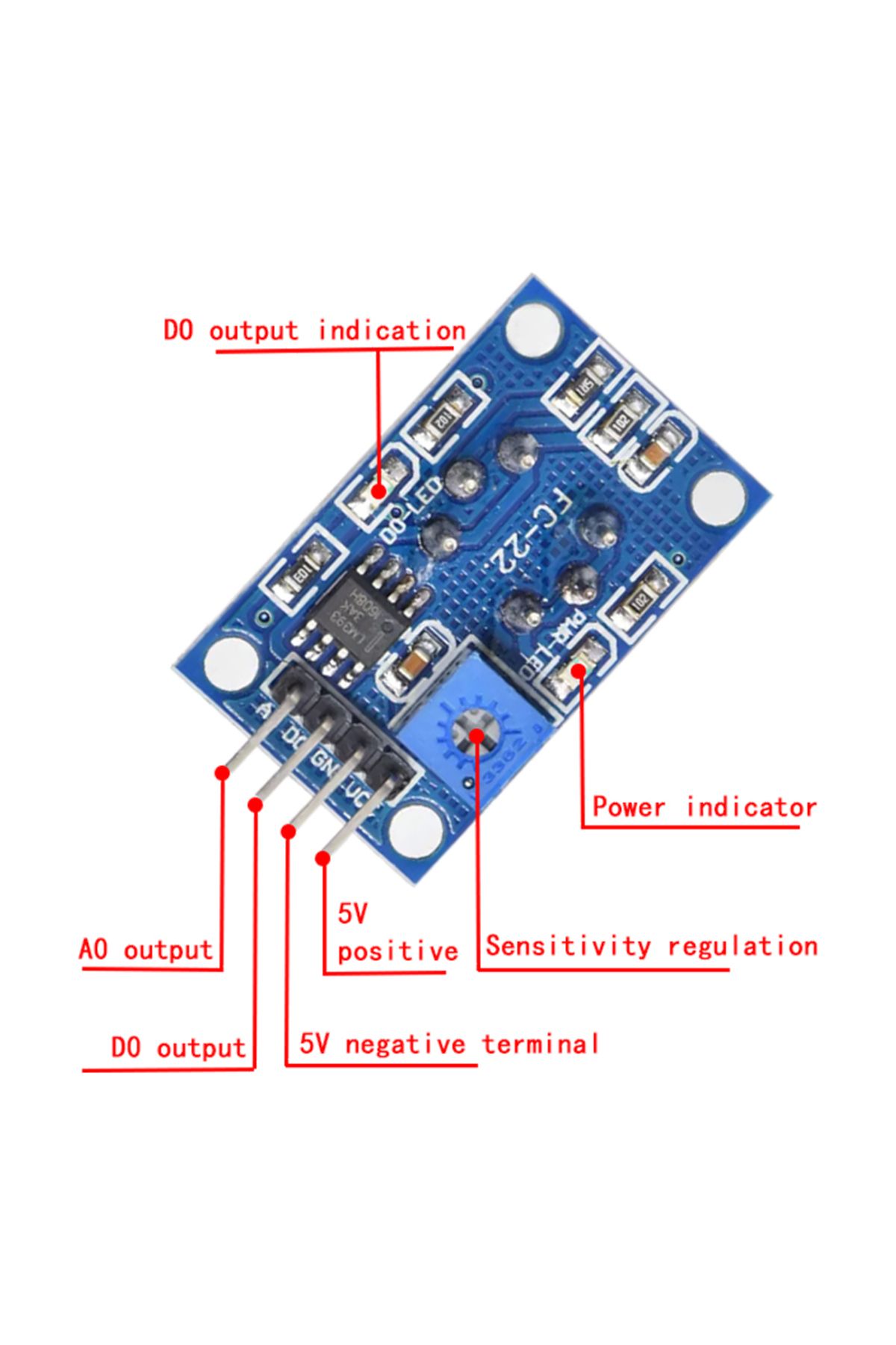 Si Tai&SH-New MQ135 MQ-135 Air Quality Sensor Hazardous Gas Detection Module For Arduino M2 PromotionHot Ne... 3