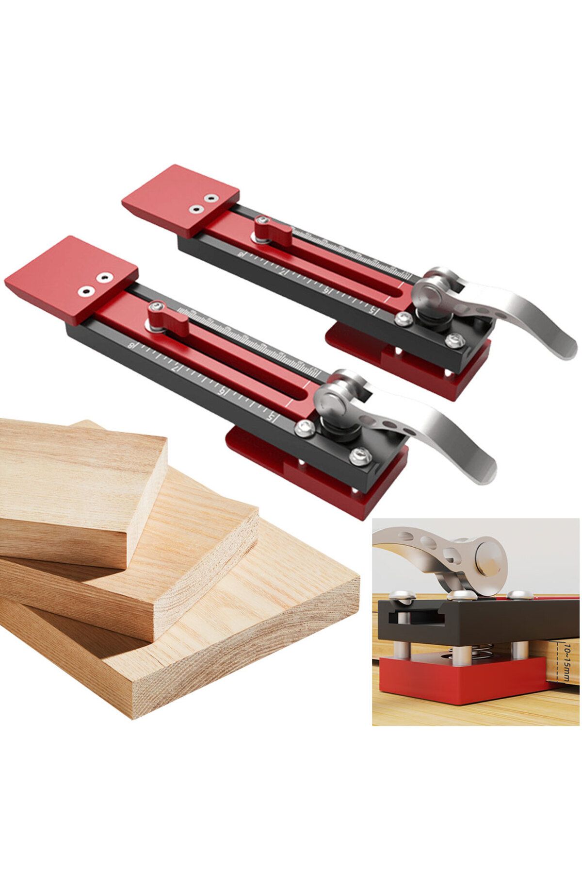 VAKIND-2Pcs Siding Installation Tool High Efficiency Adjustable Siding Reveals Dual Scale Metric/Imperia... 2