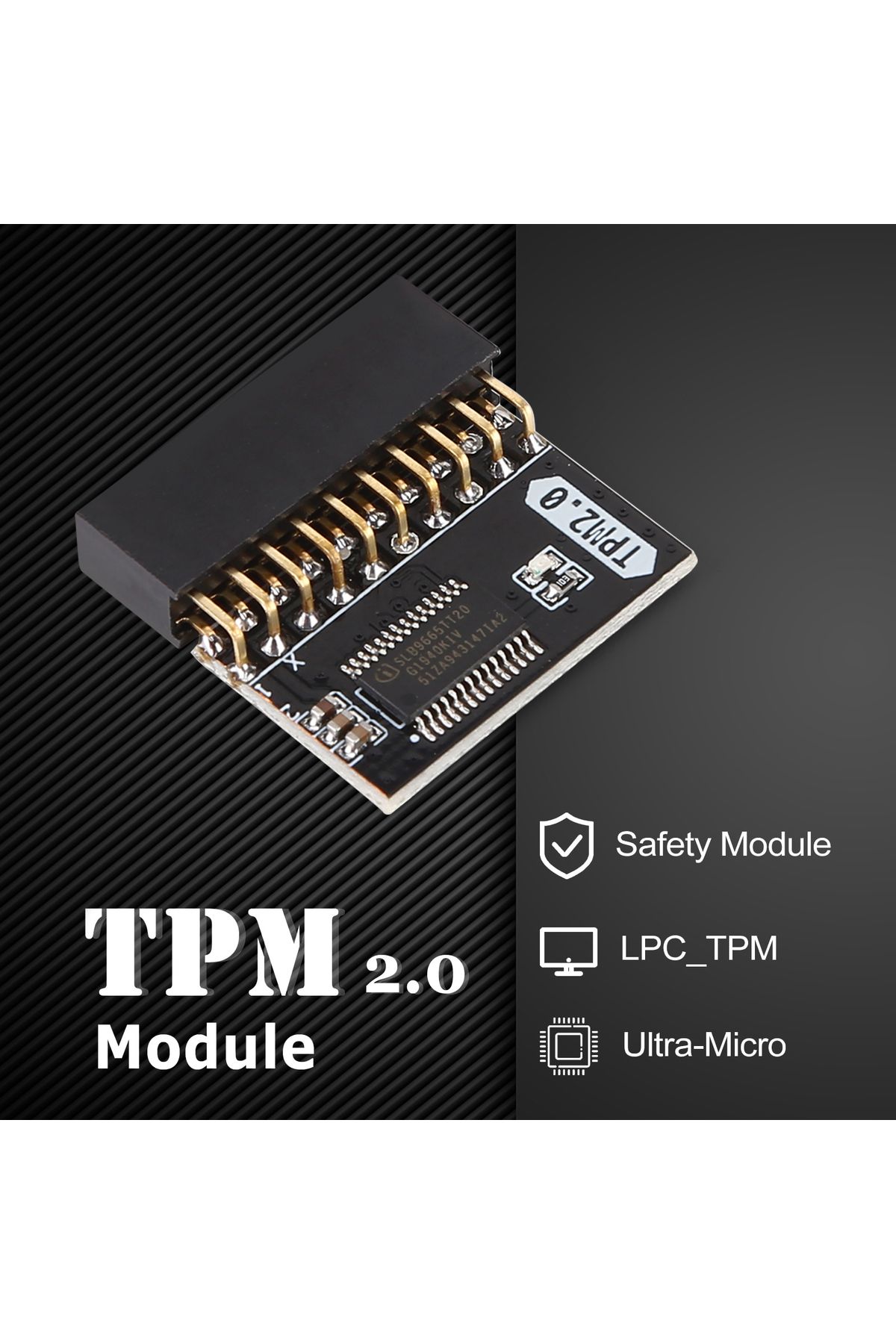 Choice-TPM 2.0-9665 Encryption Security Module Pitch LPC TPM GA 20-1 GC-TPM2.0 For ASUS Gigabyte Motherb... 3