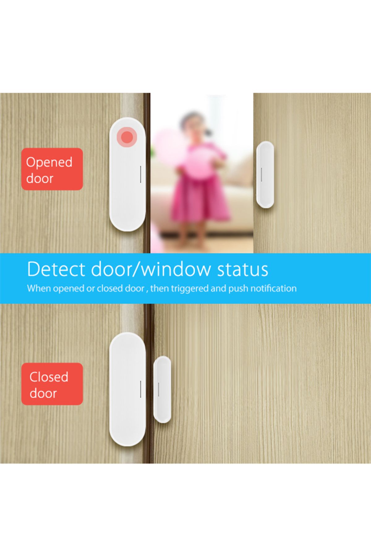 Choice-NEO Coolcam Z Wave Plus Door Window Sensor With Temperature Humidity 700 Series USB Charge Batter... 4