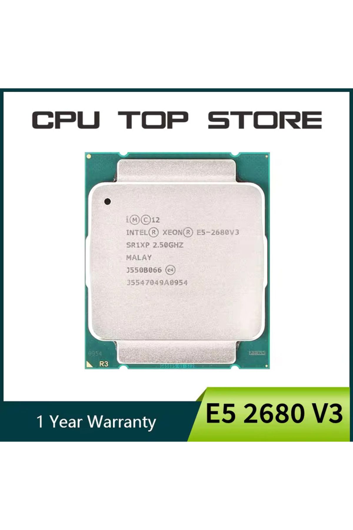 Intel-معالج Intel Xeon E5 2680 V3 2.5GHz 12-Core 24-Thread CPU LGA 2011-3 3