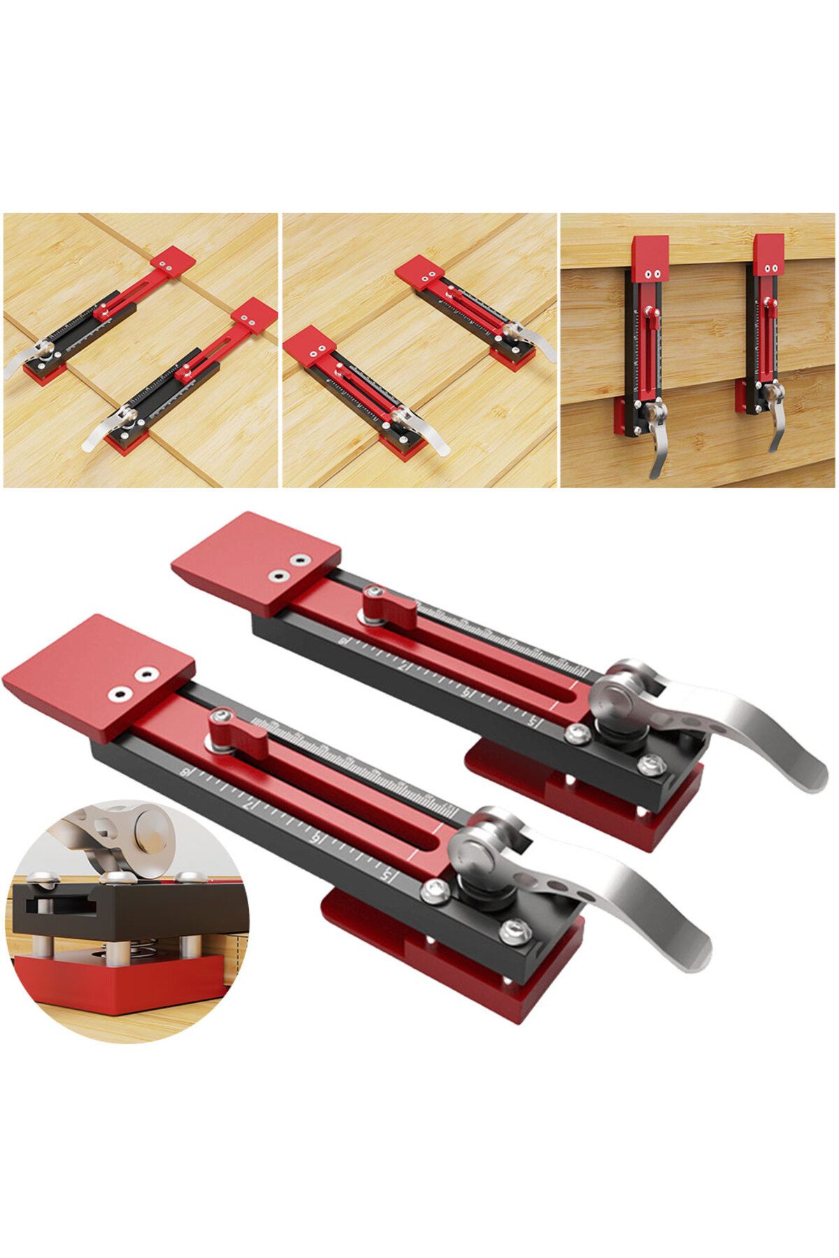 VAKIND-2Pcs Siding Installation Tool High Efficiency Adjustable Siding Reveals Dual Scale Metric/Imperia... 1