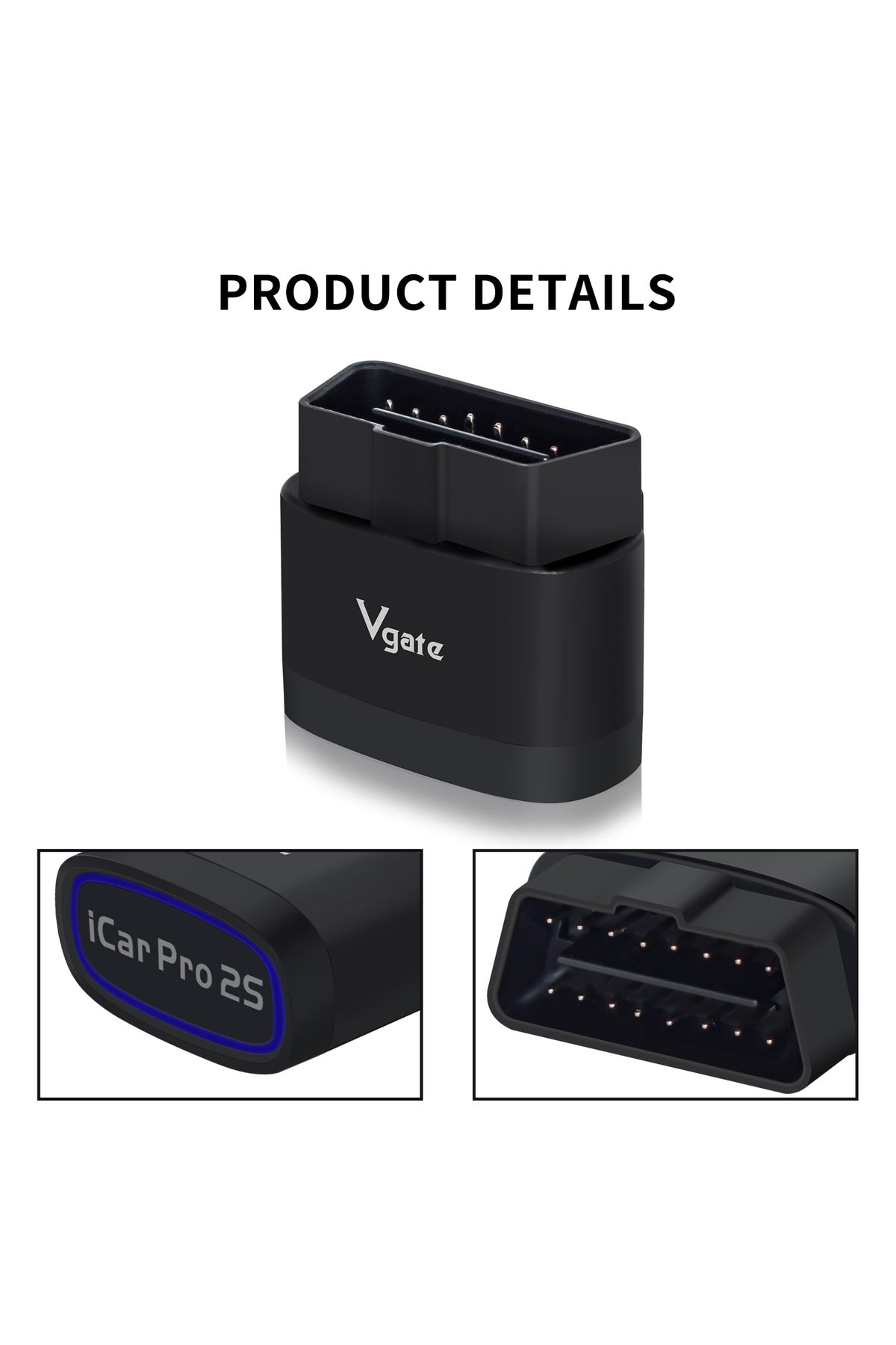 Choice-New Vgate iCar Pro 2S ELM327 Bluetooth 5.3 for Android/IOS/PC OBD2 Car Diagnostic Tool elm 327 Up... 6