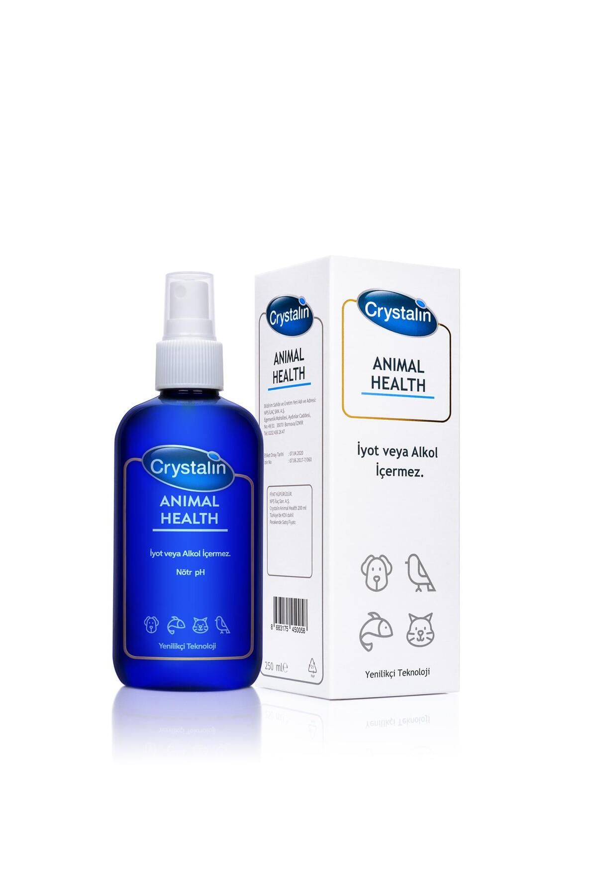 Crystalin Hayvan Sağlığı 250 ml Antiseptik & Dezenfektan