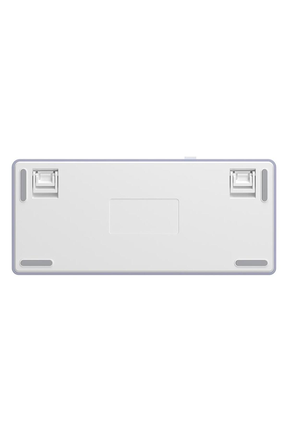 Aula-F75 Mechanical Rgb Tkl Gray Switch Wireless Macro Hot Swap Keyboard Pastel 4