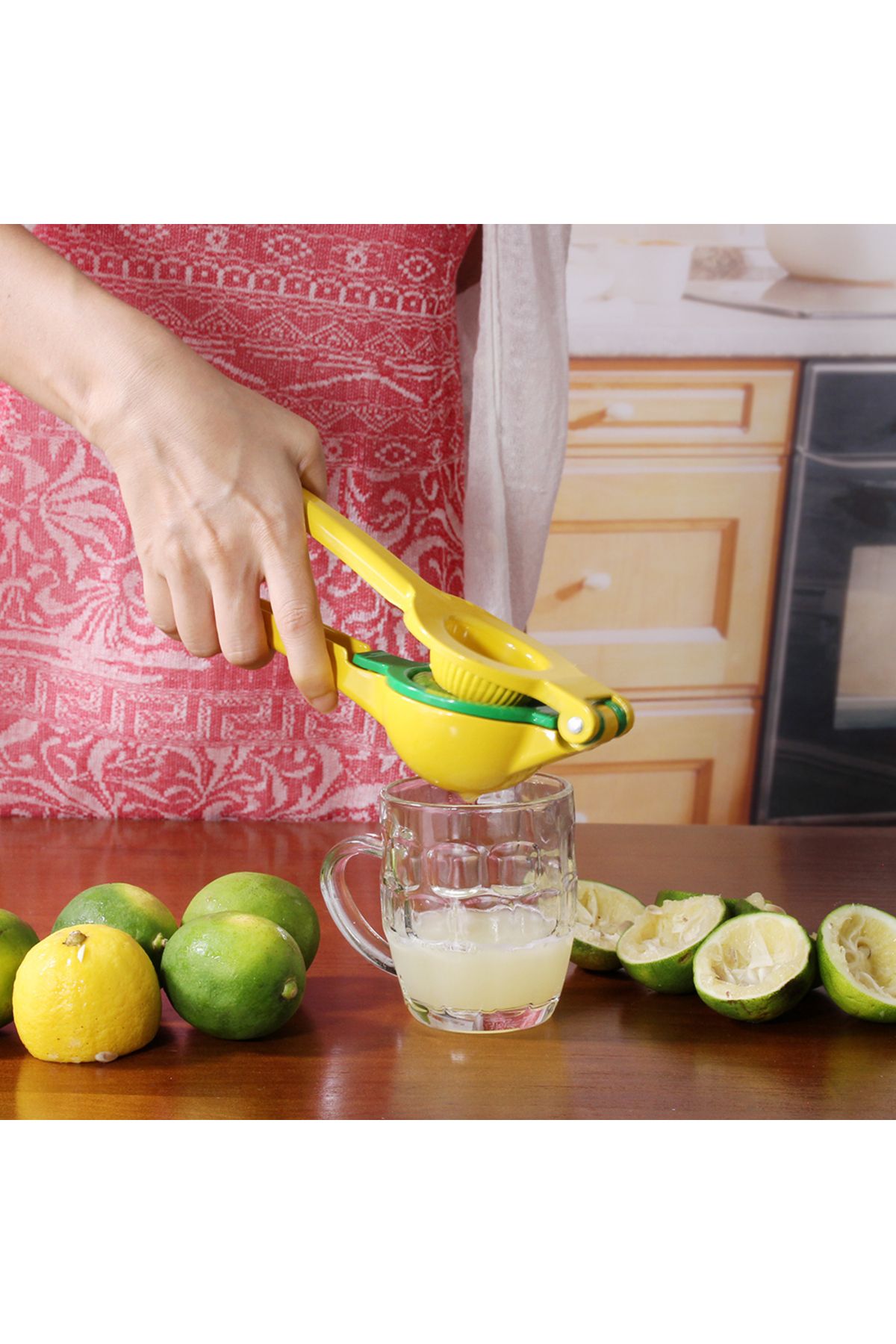 Choice-2-In-1 Lemon Lime Squeezer - Hand Juicer Lemon Squeezer - Max Extraction Manual Citrus Juicer 6