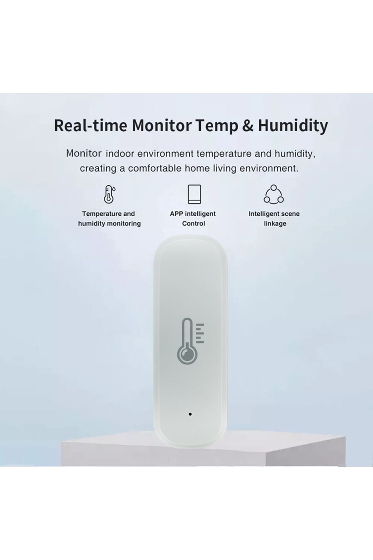 Choice-Tuya WiFi Temperature Humidity Sensor Home Connected Thermometer Compatible With Smart Life Alexa... 6