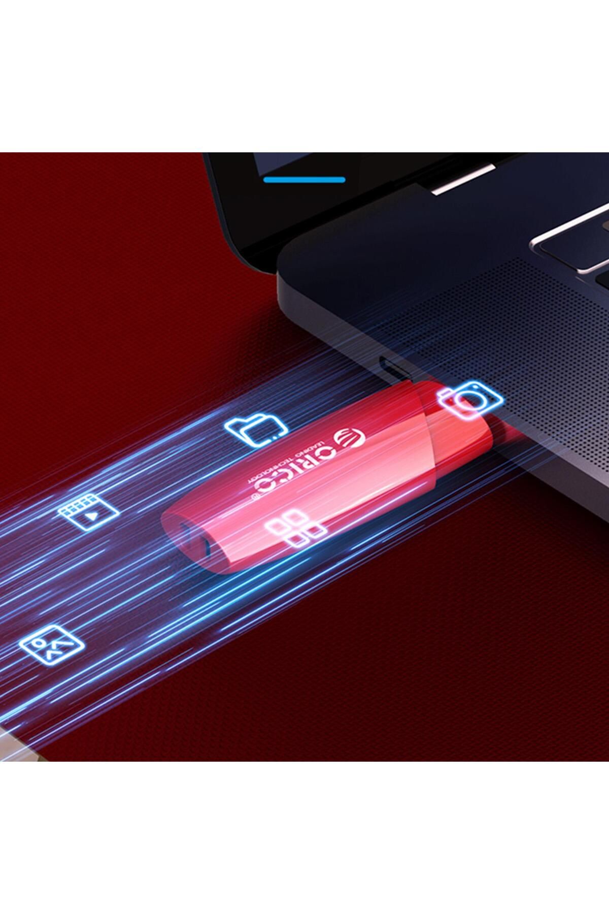Orico-Usb 2.0 4gb Flash Memory Red 5