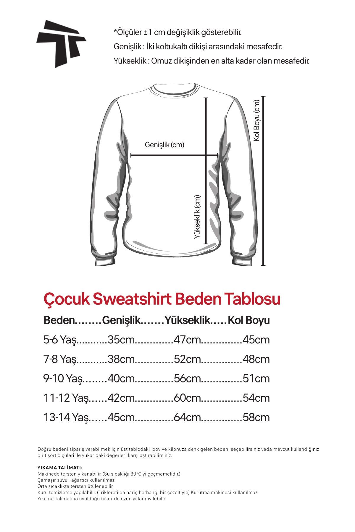 Tshirthane-Детски суитшърт 2ip с жълт, червен и черен пръстов отпечатък 4