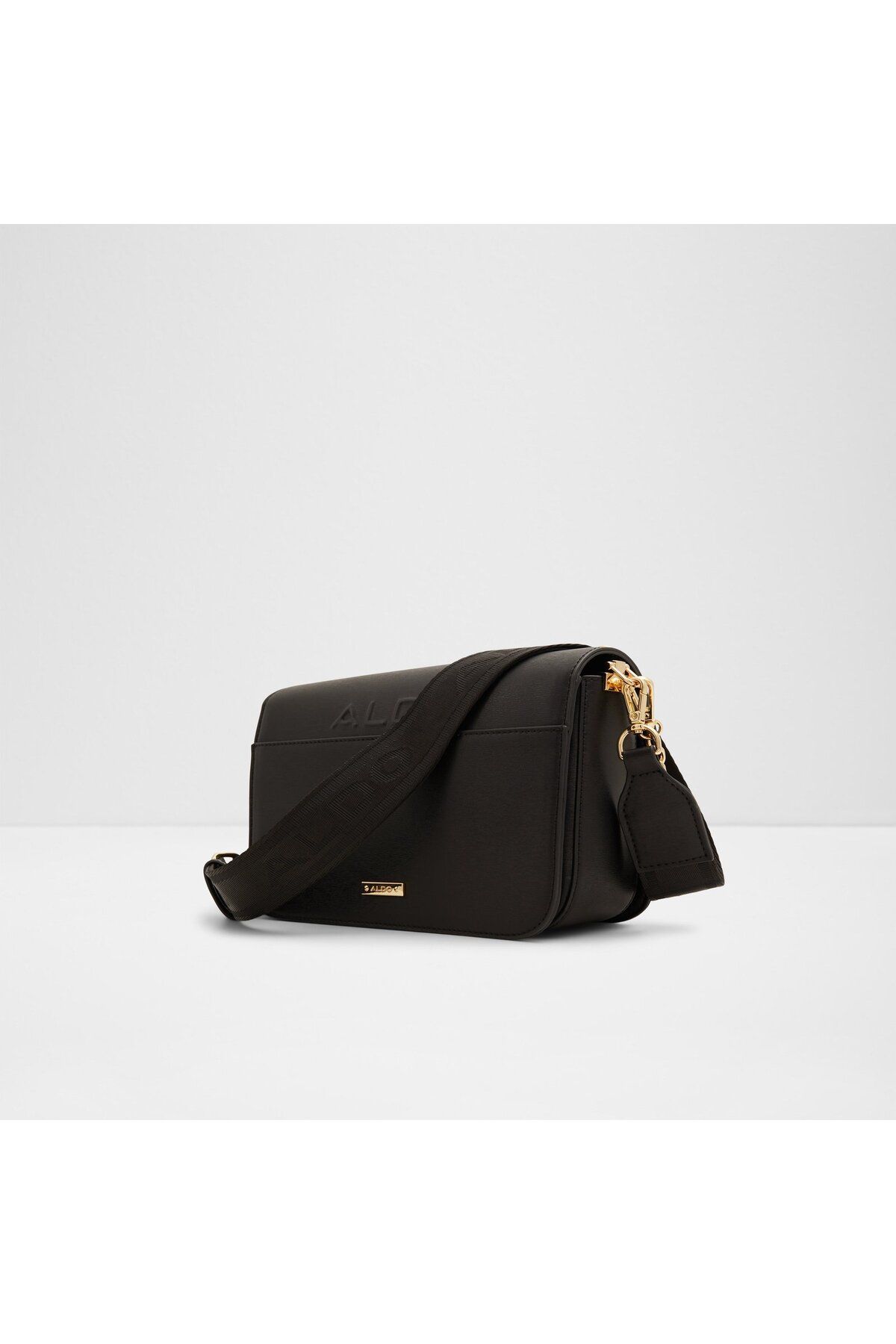 Aldo-Women's Black Cross Body Bag With Single Compartment 2