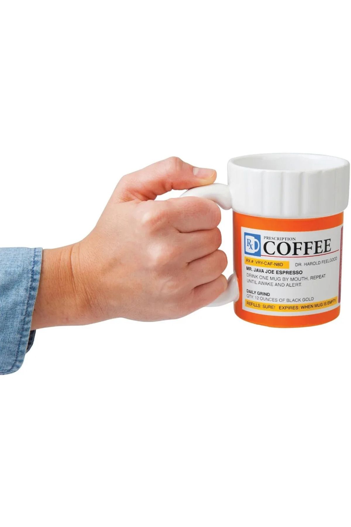 Choice-The Prescription Coffee Mug –milk Cup Hilarious 12 Oz Ceramic Coffee Cup in The Shape of A Pill B... 6
