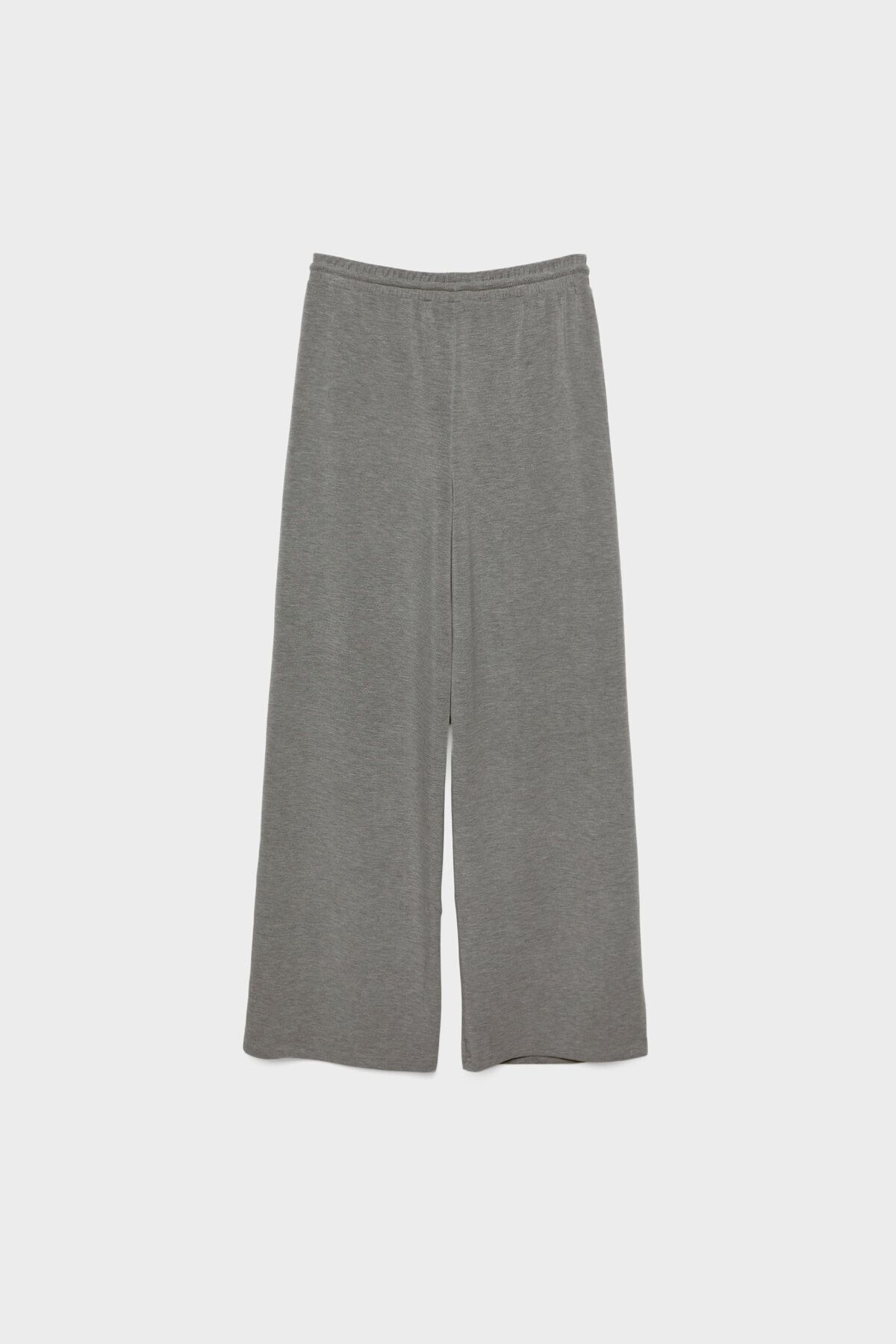 Stradivarius-Palazzo Pants with Soft Texture 6