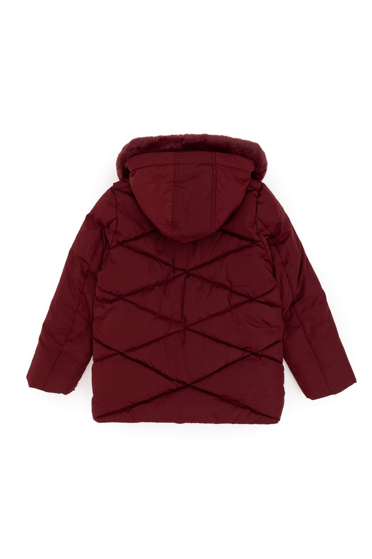 U.S. Polo Assn.-Boy's Burgundy Coat 50291717 -Vr014 2