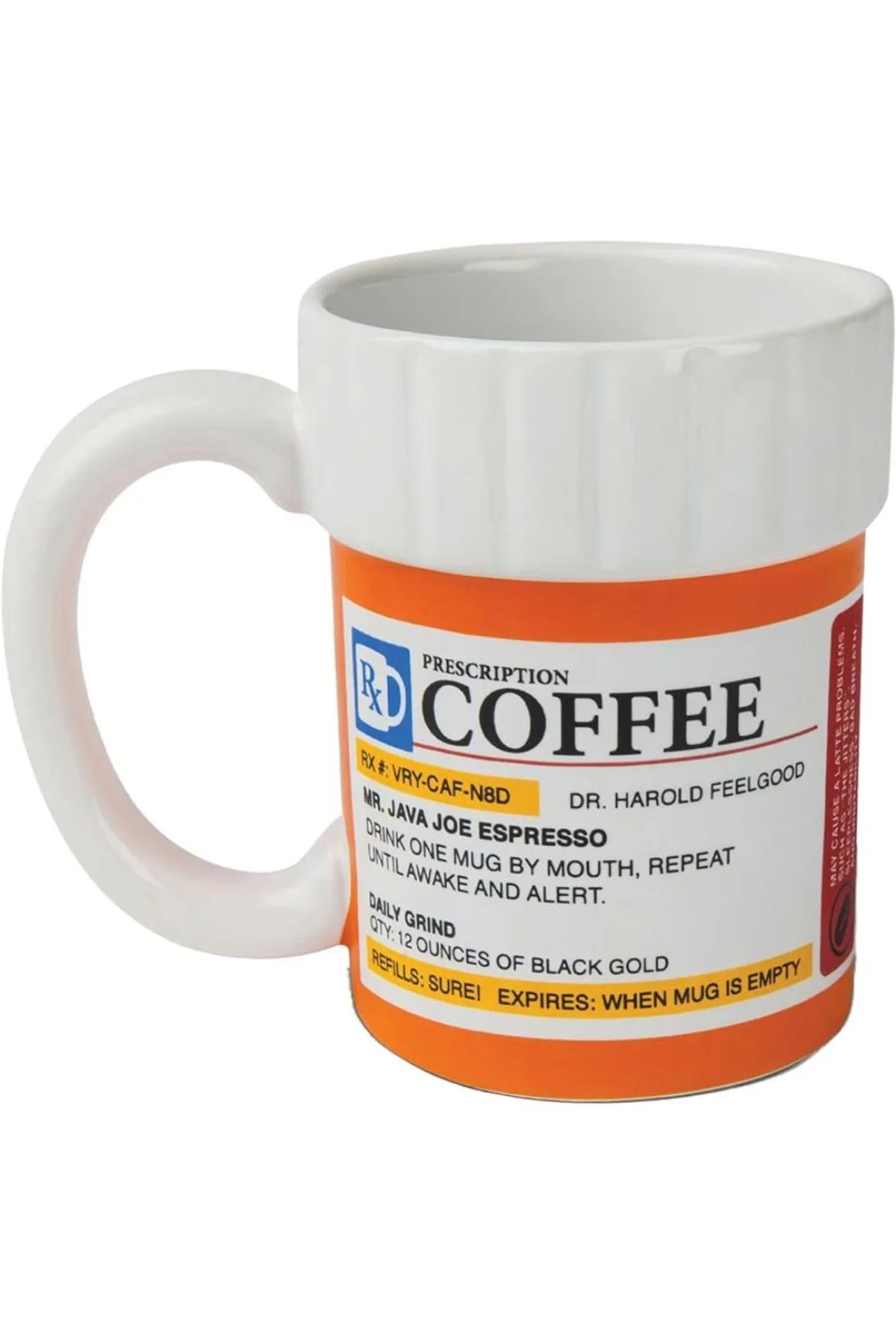 Choice-The Prescription Coffee Mug –milk Cup Hilarious 12 Oz Ceramic Coffee Cup in The Shape of A Pill B... 3