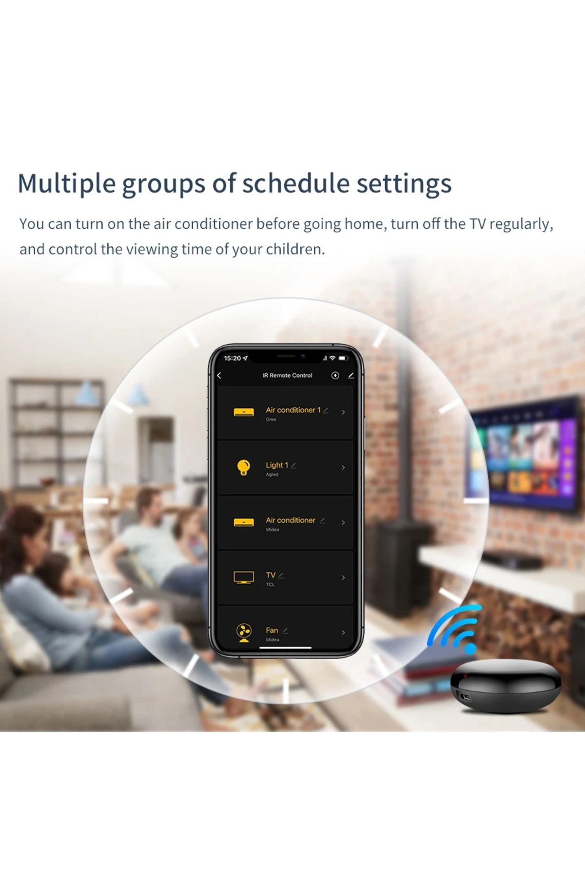 GGBEE-Universal Infrared Tuya Smart IR Remote Control For Smart Home Works With Alexa/Google Home UFO A... 4