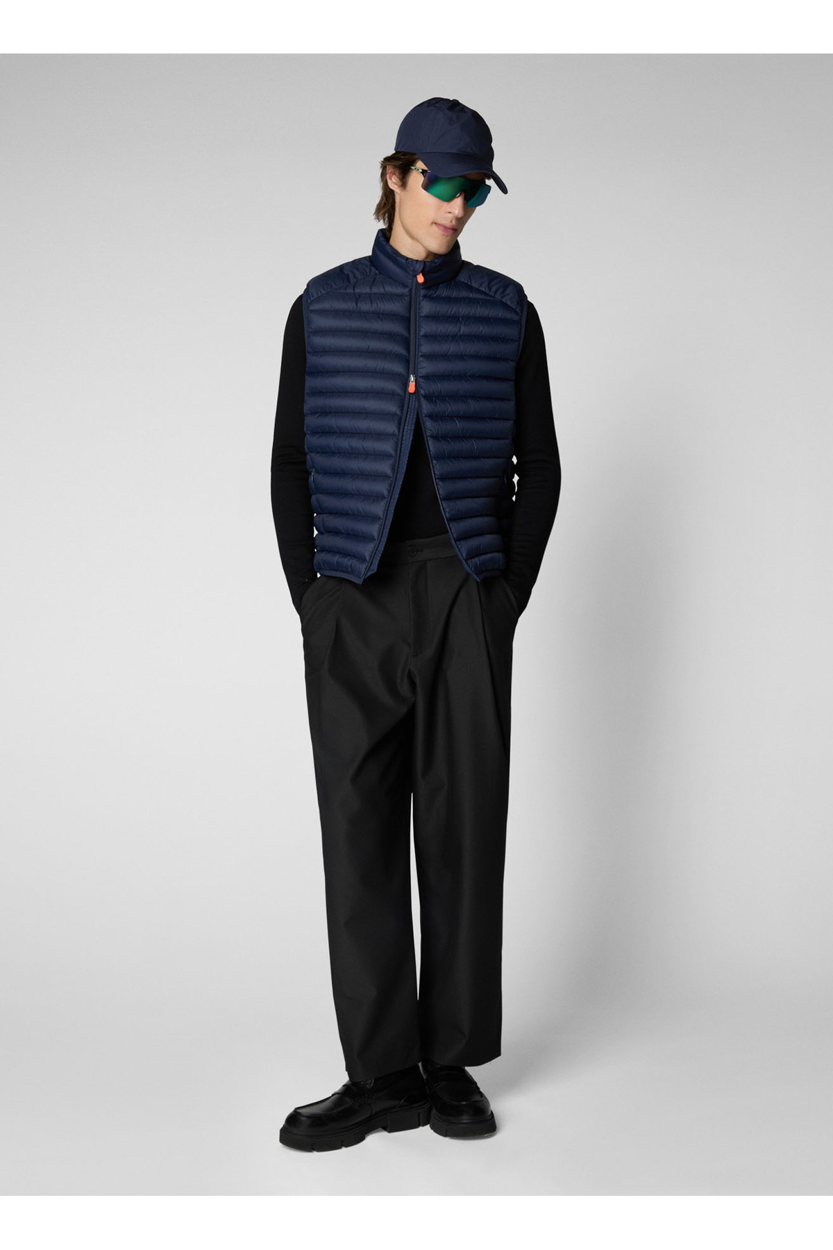 جلیقه مردانه سرمه‌ای D82410MGIGA0190000 ADAM NAVY BLUE