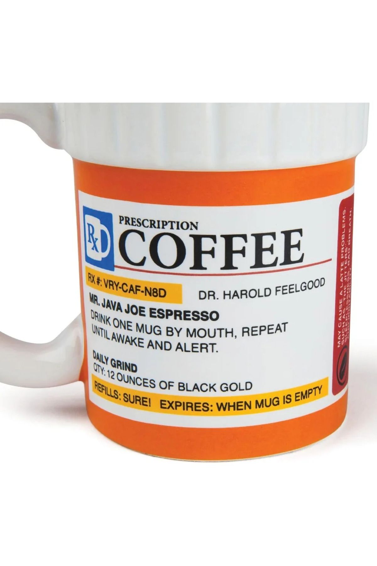 Choice-The Prescription Coffee Mug –milk Cup Hilarious 12 Oz Ceramic Coffee Cup in The Shape of A Pill B... 7
