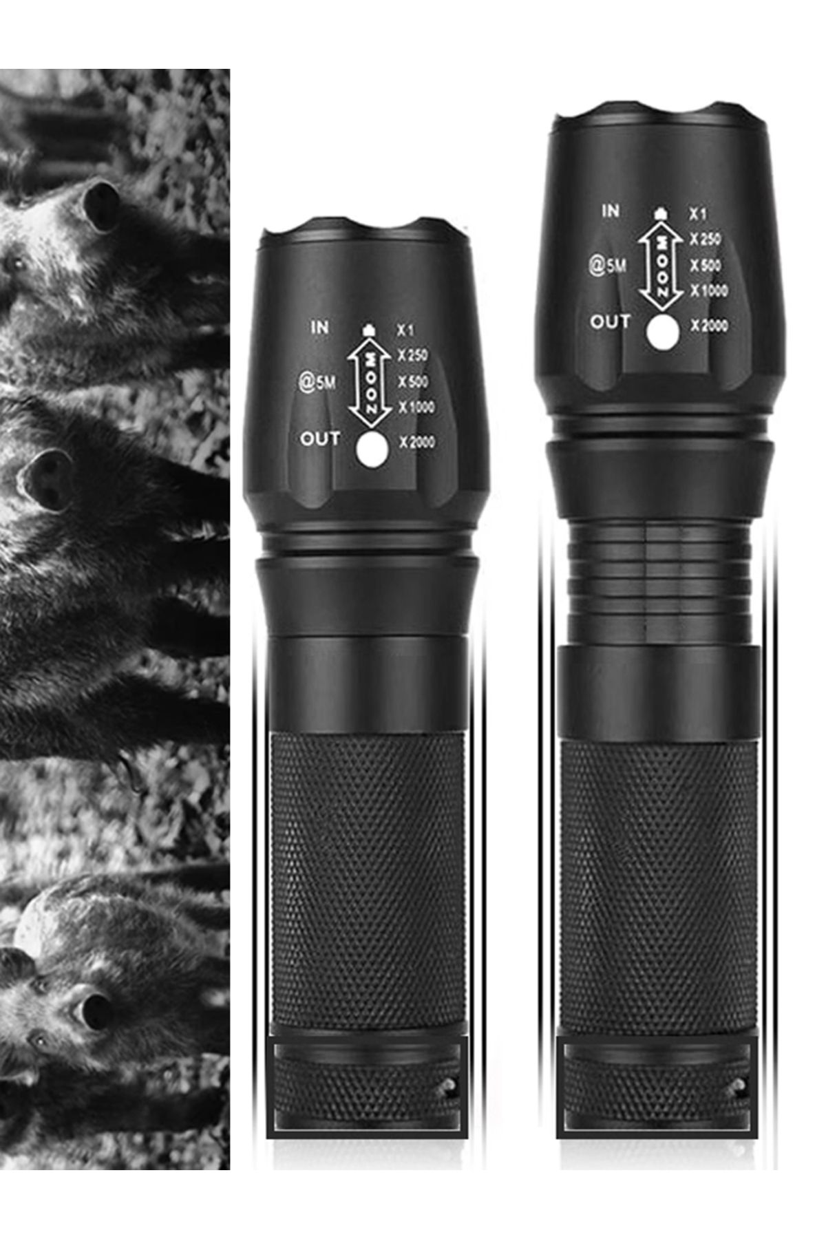 Activefire-IR LED Illuminator LED Zoomable 940nm 850nm Infrared Flashlight Night Vision Device for Hunting, ... 8