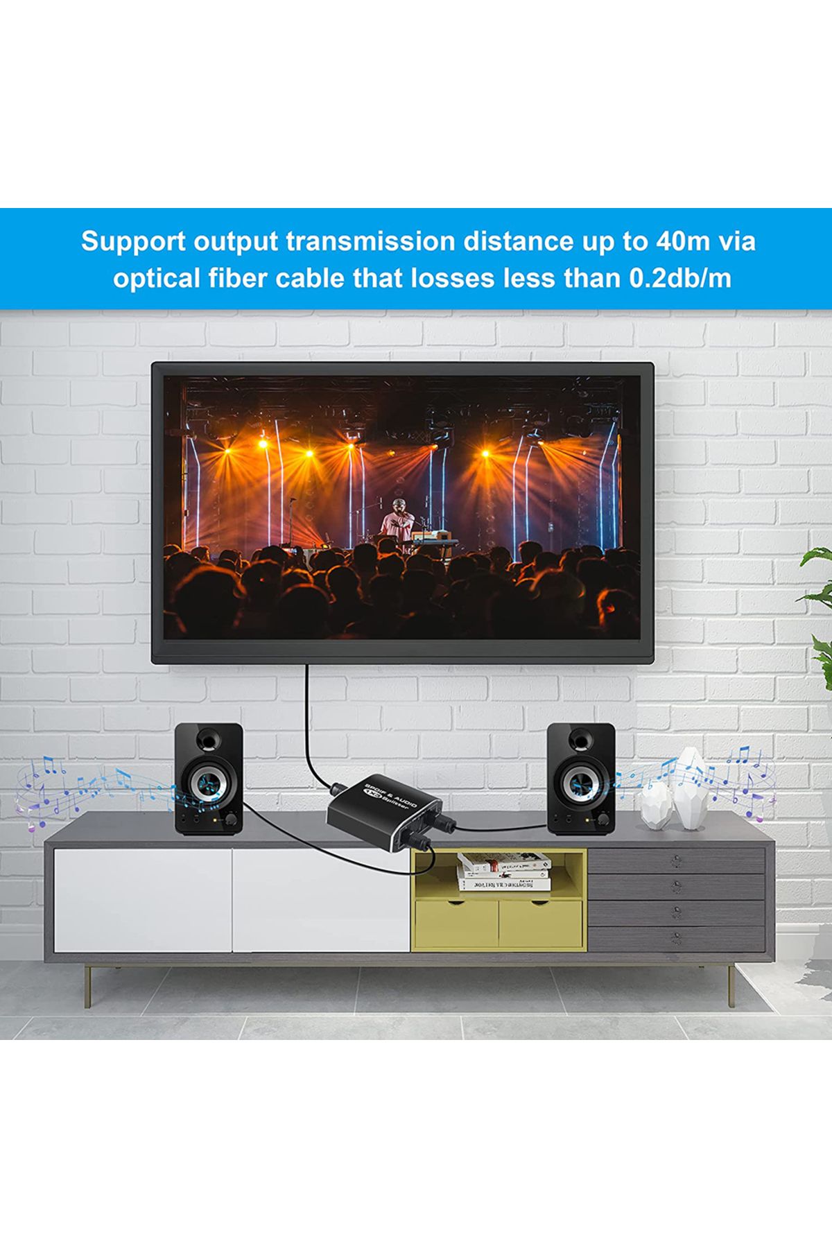 Choice-Check Note 3 In 1 Out Switch Digital Optical Audio Switch Splitter 5.1ch Toslink Spdif Coaxial Audio 3