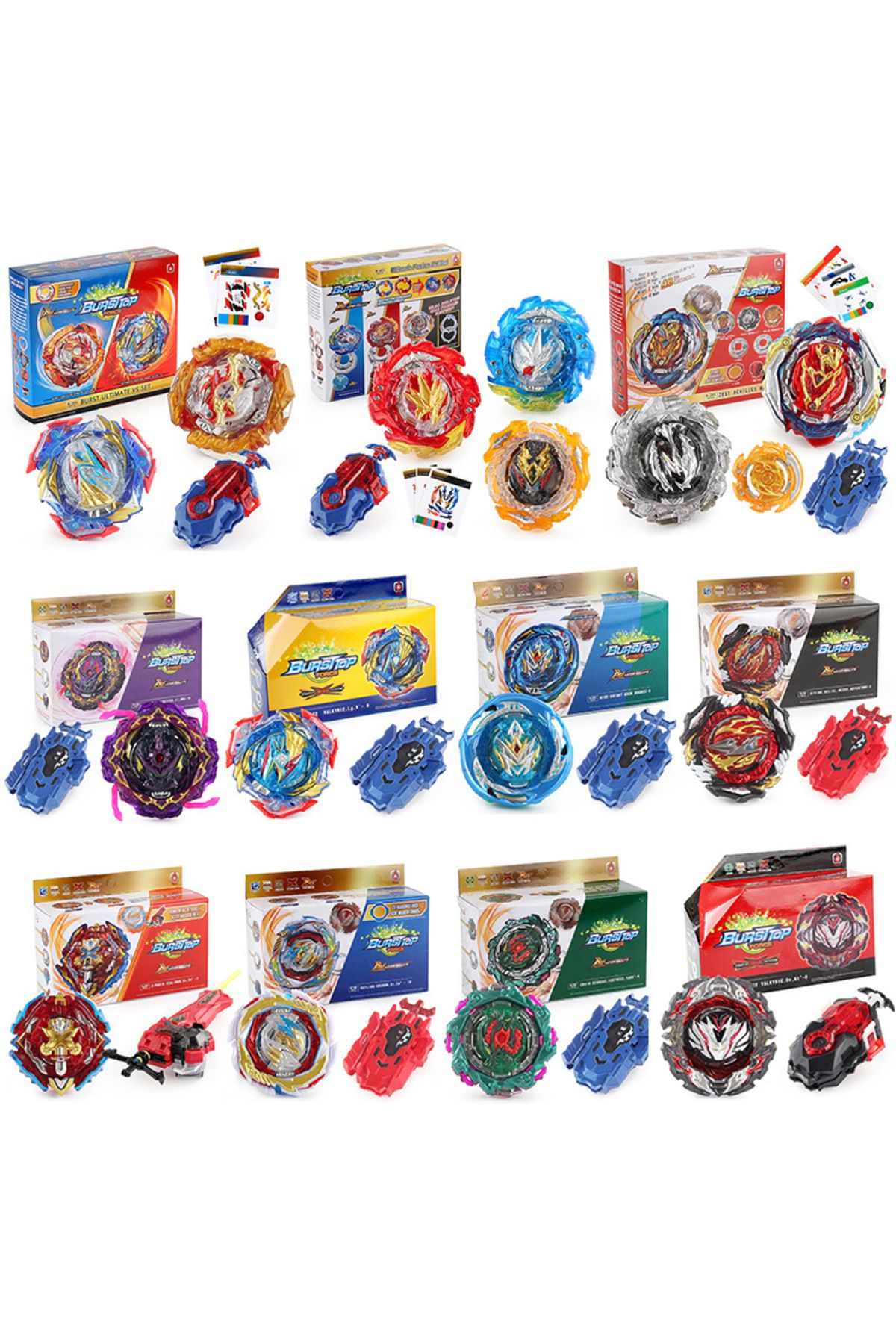 Choice-Beyblade Burst Gyro Toy 50 Super King DB B- 192 B- 199 B- 197 Alloy Gyro with Transmitter 2