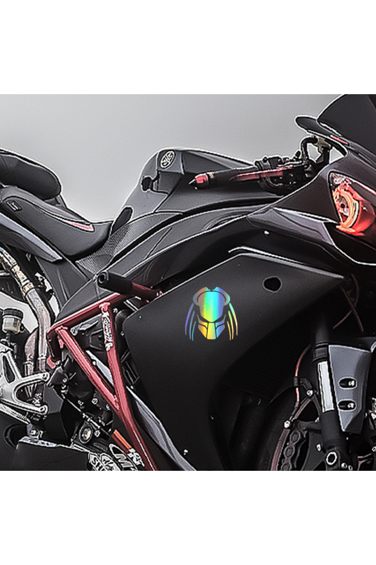 Choice G163 funny vinyl car sticker Predator ?????? waterproof car