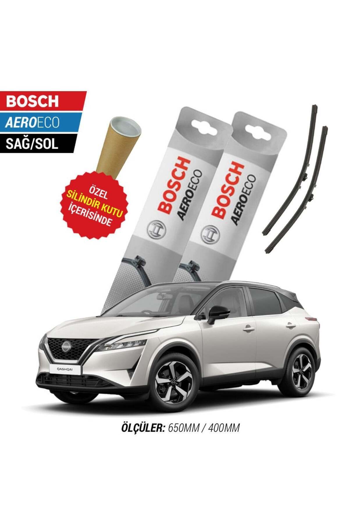 Bosch Nissan Qashqai Silecek (2022-2025) Bosch Aeroeco