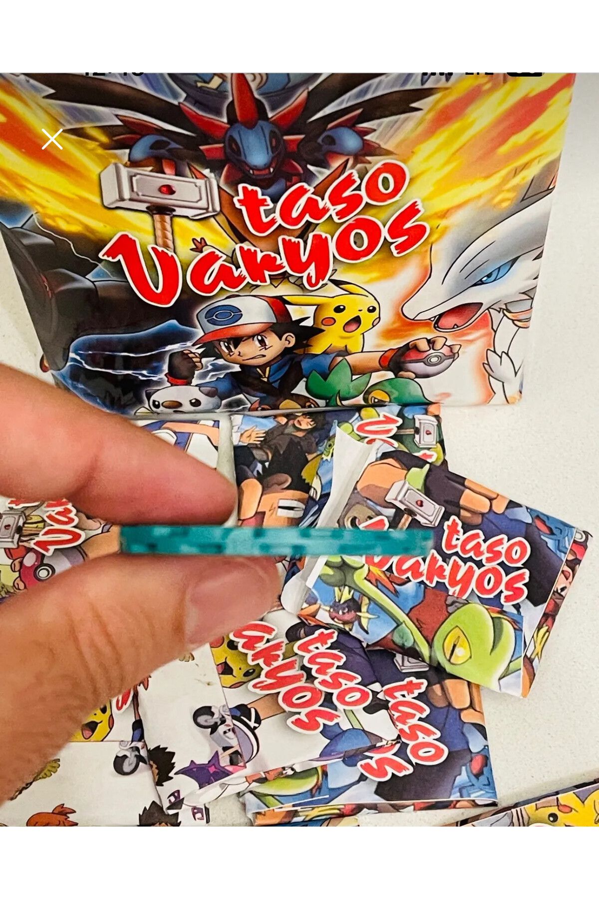 POKEMON BALYOZ TASO (KALIN ELDEŞ TASO ) (75 ADET)