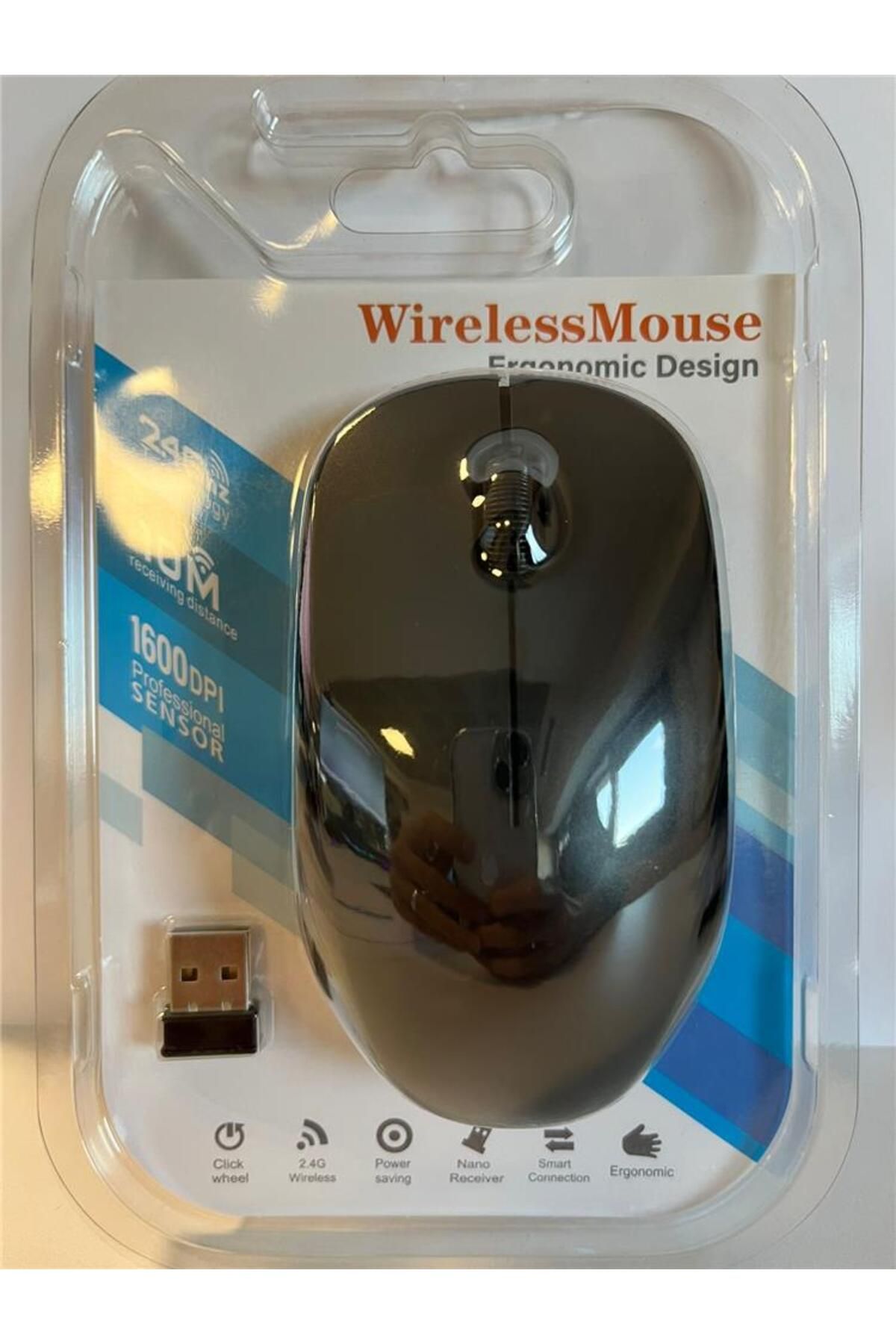 Vobotek Teknoloji Elba G-226 Siyah 2.4Ghz Kablosuz Mouse