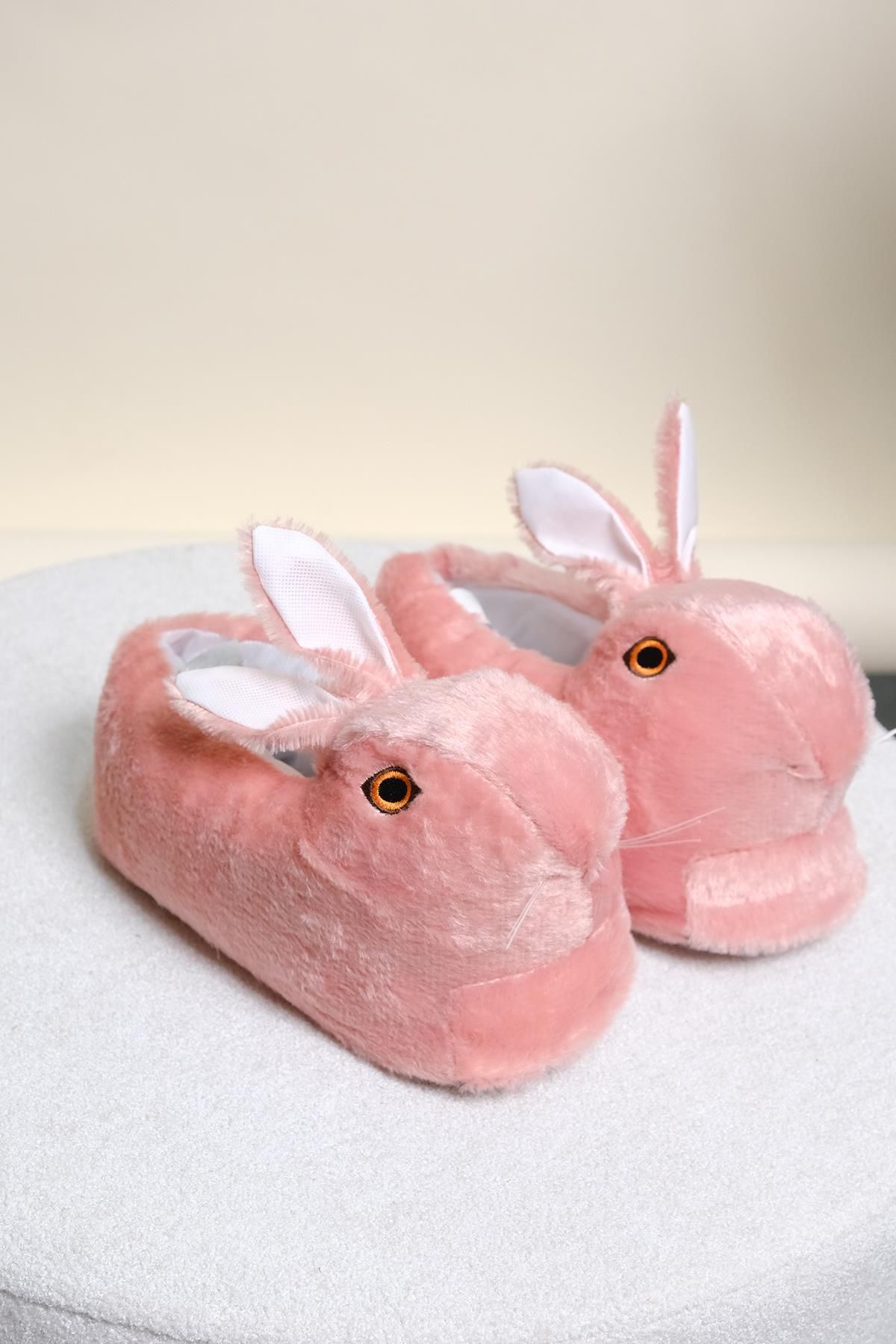 Oksit-Nafukovacie plyšové dámske papuče Earna Rabbit Model 5