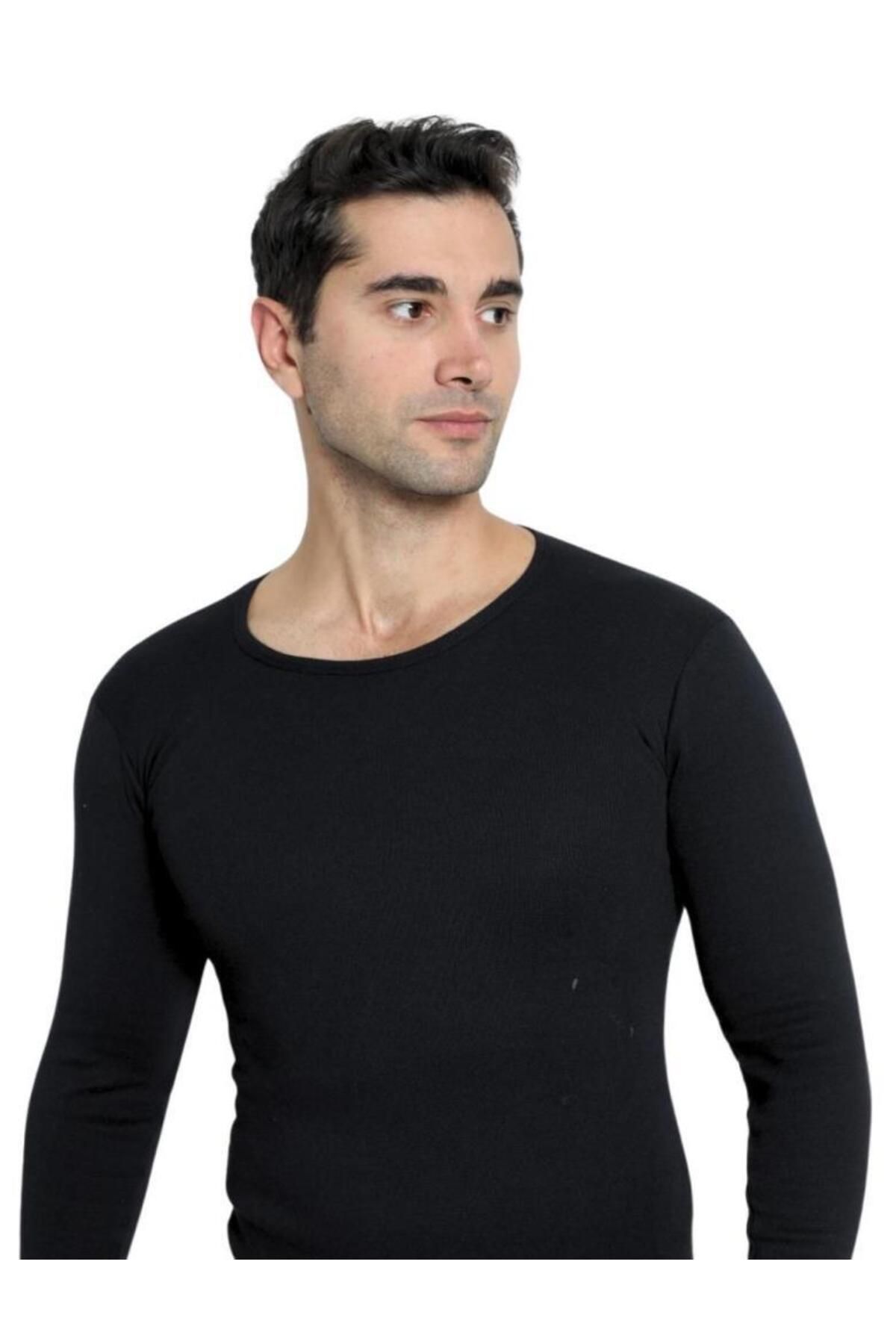dnx Lenjerie De Corp Termică De Iarnă Cu Mânecă Lungă Pentru Bărbați Masculin - 2XL