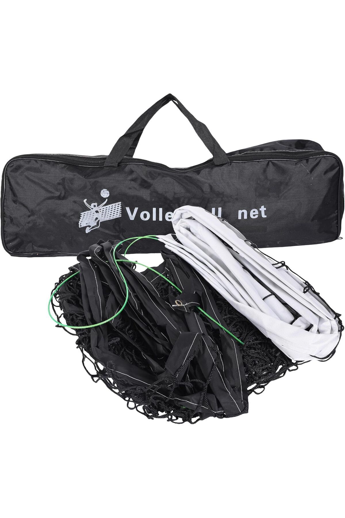 Endless-Professional Volleyball Net of 32 FT * 3 FT | White | Material: Polyethylene (PE) 1