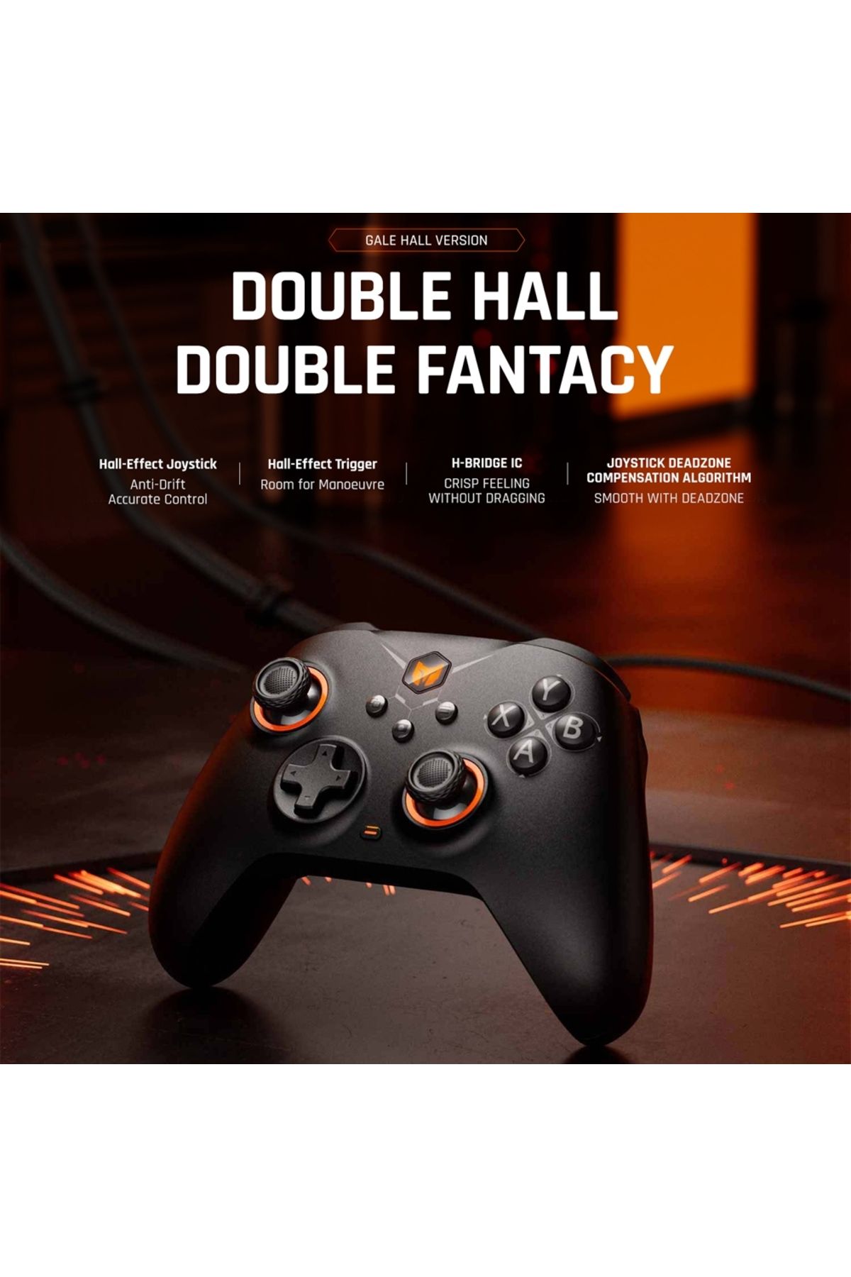 Choice-2024 BIGBIG Won Gale Hall Standardedition Wireless Game Controller Effect Trigger Bluetooth Gamep... 2
