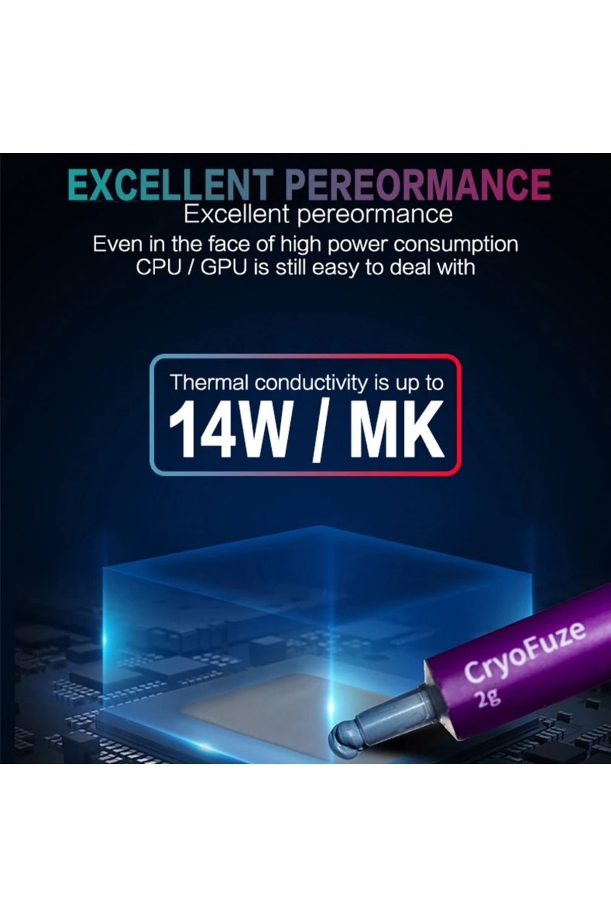 Choice-Cooler Master High Quality CPU Thermal Paste 14W/mk 2g/4g Silicone Grease Heat Sink for CPU GPU C... 5