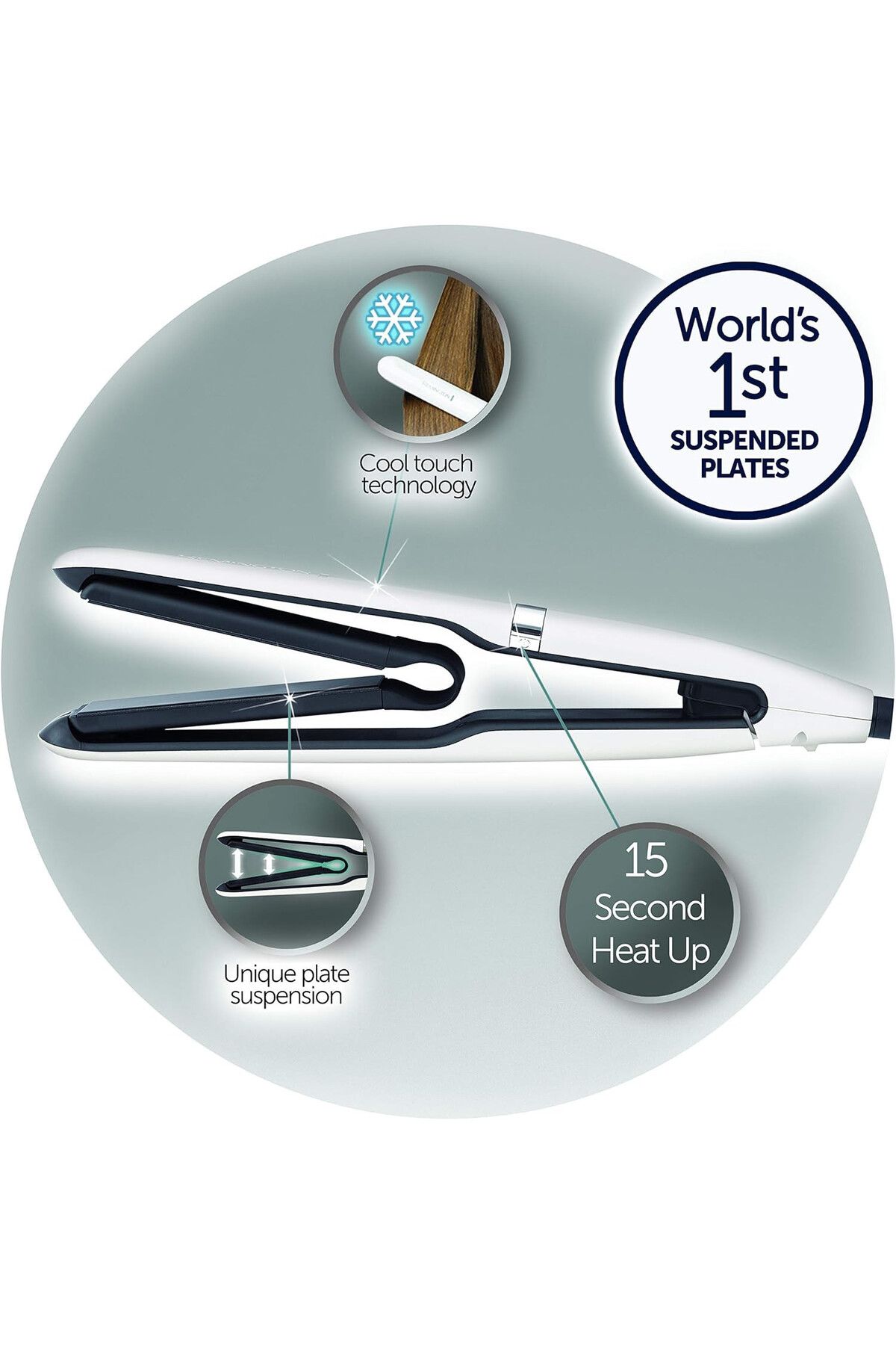 Remington-S7412 Air Plates Titanium Ceramic Hair Straighteners 3