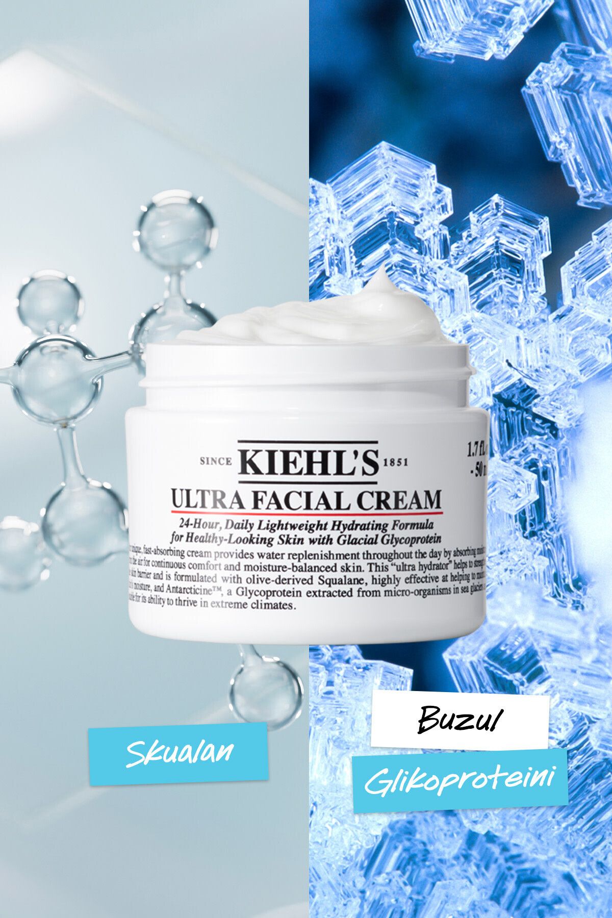 Kiehl's Ultra Facial Cream Nem Ikilisi Seti Set-5