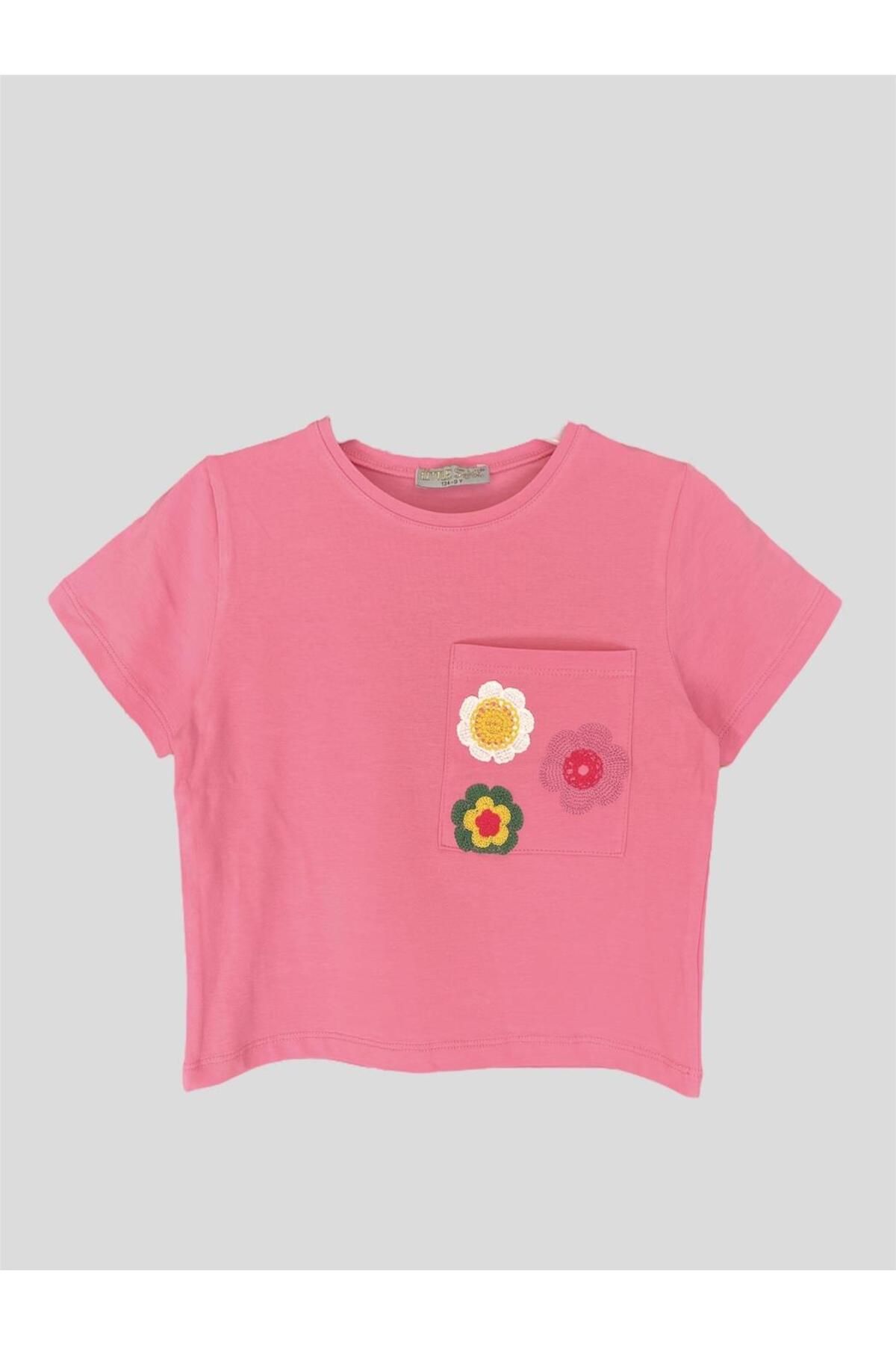 Little Star-Girl's Floral T-Shirt 1