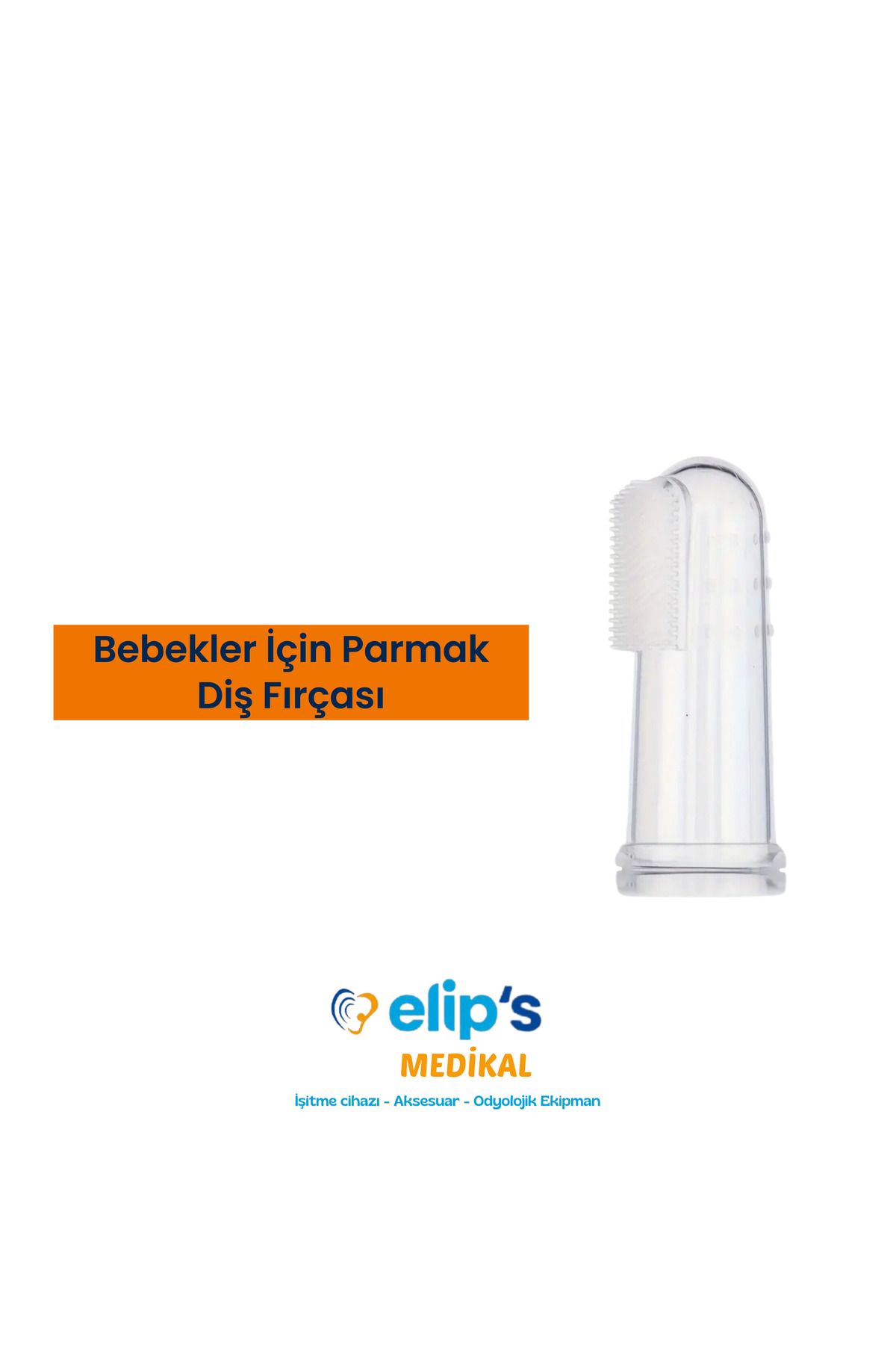 Elips Bebekler İçin Parmak Diş Fırçası