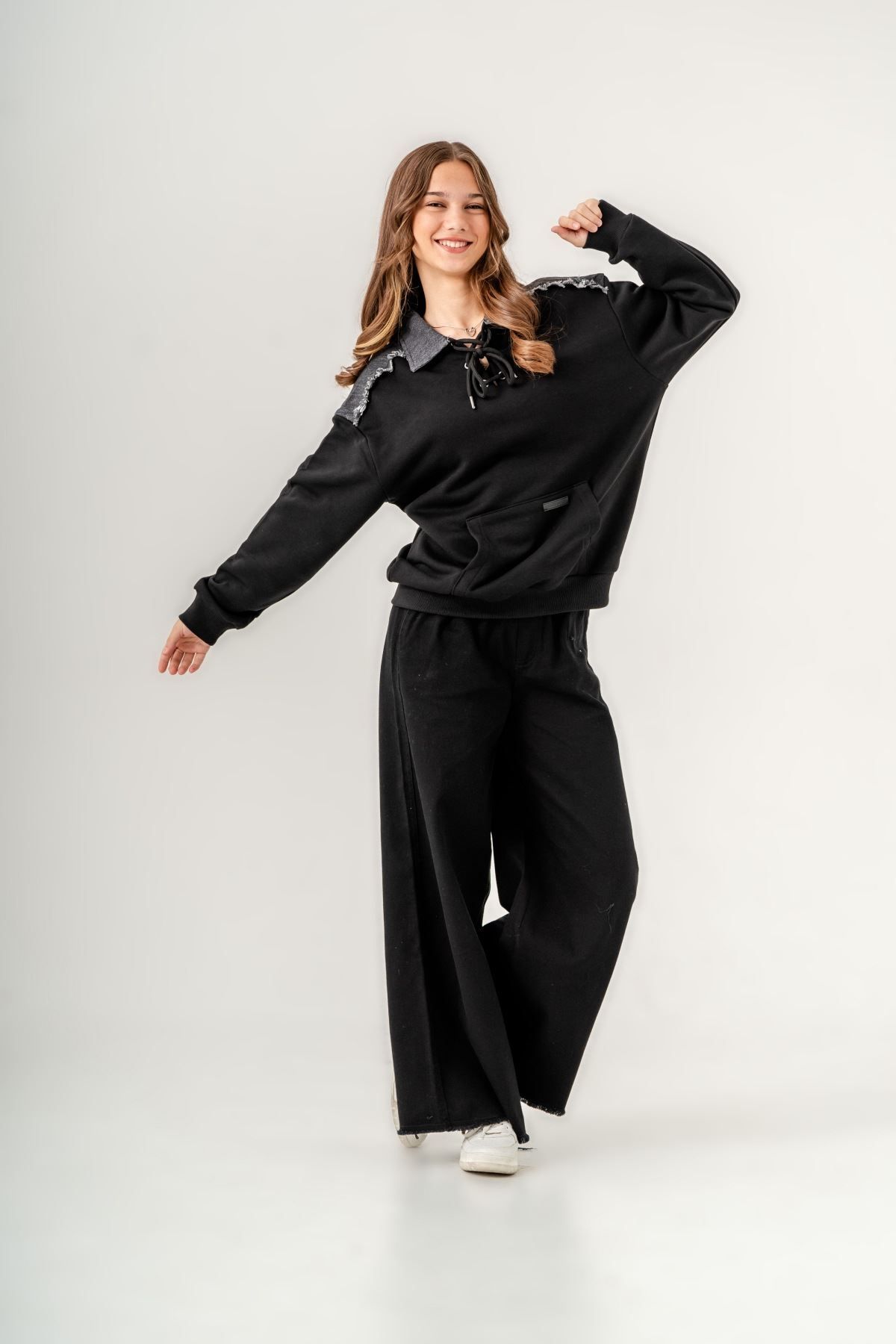 HAUSEkids-طقم بناتي من عمر 8 إلى 14 سنة - Merbella Berlin Black 4