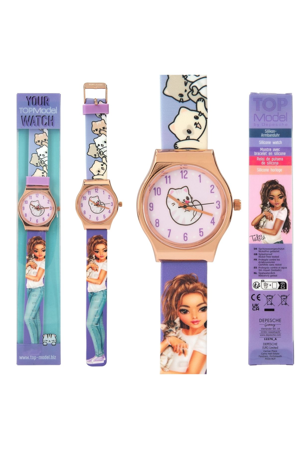Top Model-TOPModel Silicone Watch w/ Metal Case 3